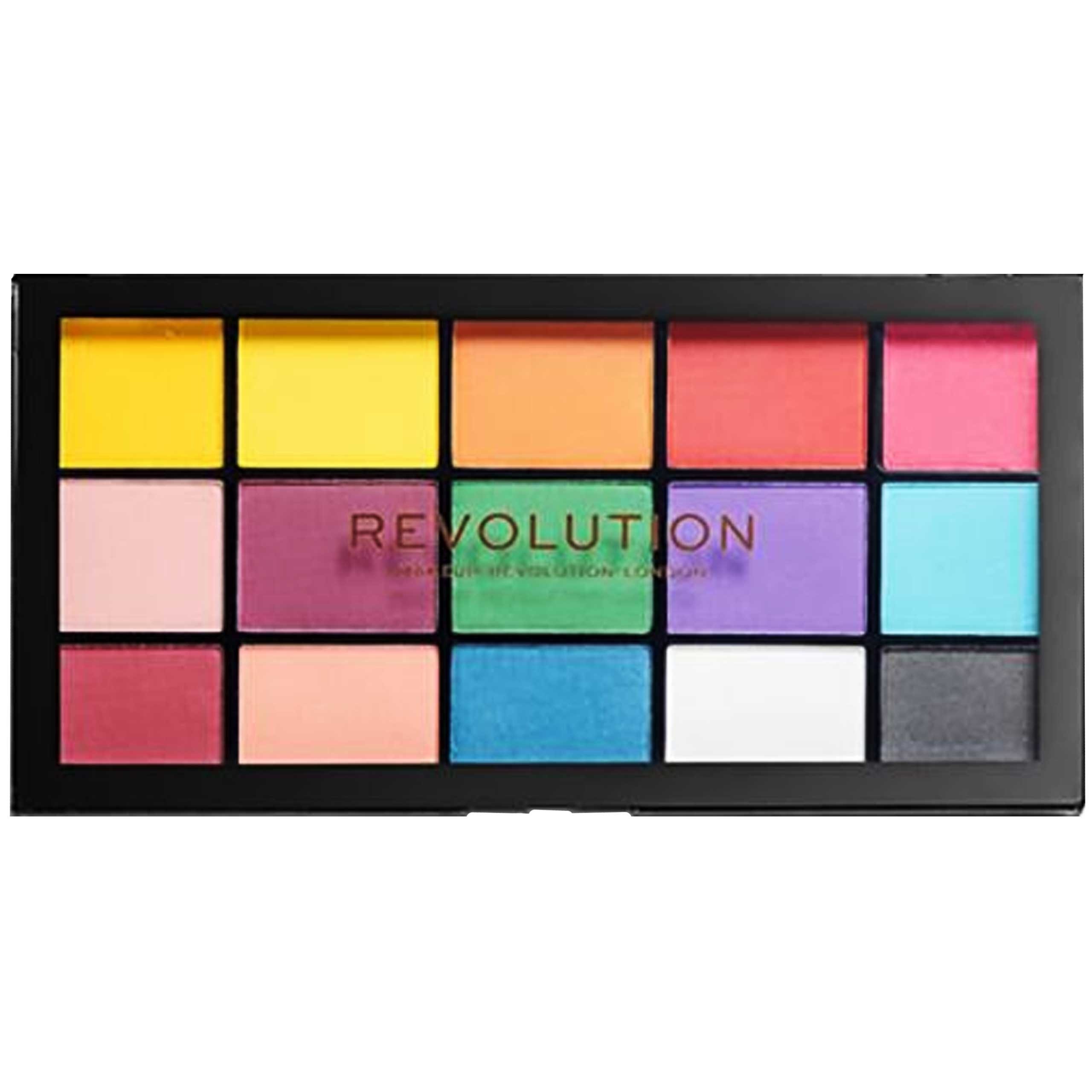 Image of Makeup Revolution Re-Loaded Marvellous Mattes paletka kolorowych cieni do powiek