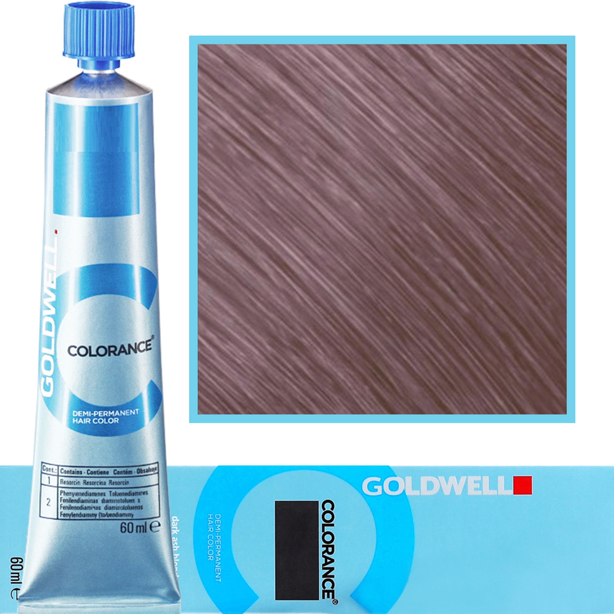 Image of Goldwell Colorance profesjonalna farba do półtrwałej koloryzacji 60ml 8-CA@PB | Chłodny Brąz Perłowo Beżowy