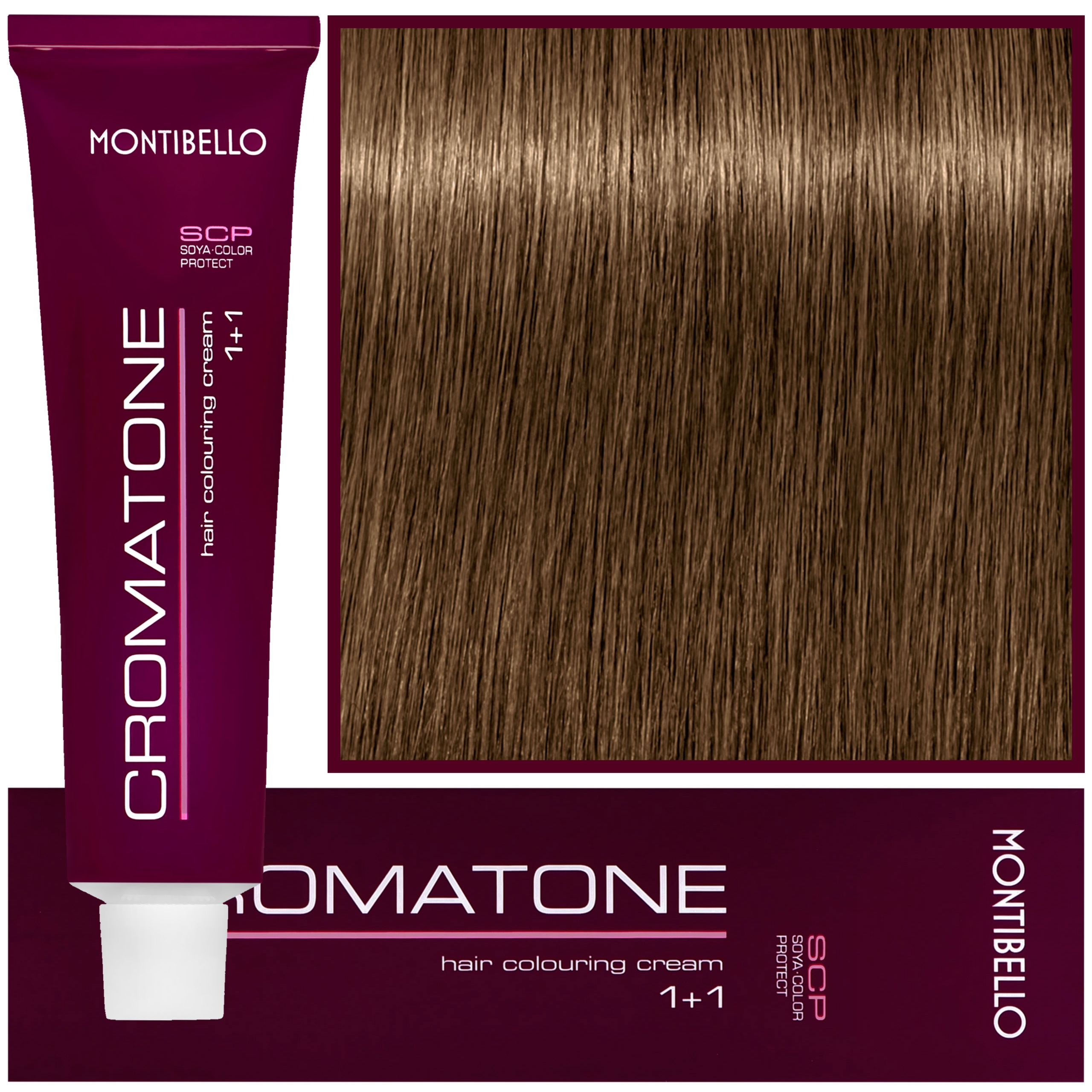 Montibello Cromatone – profesjonalna farba do trwałej koloryzacji, 60ml 8,62 | Jasny Brązowy Perłowy Blond