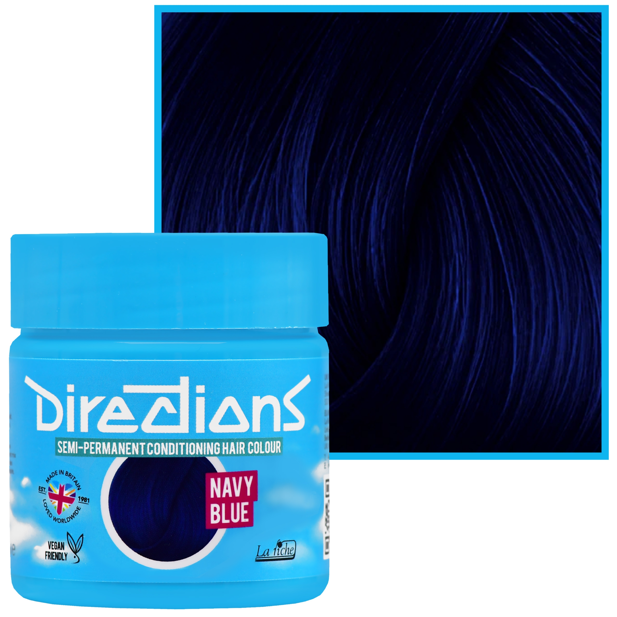 La Riche Directions – toner koloryzujący do włosów, 100ml Navy Blue