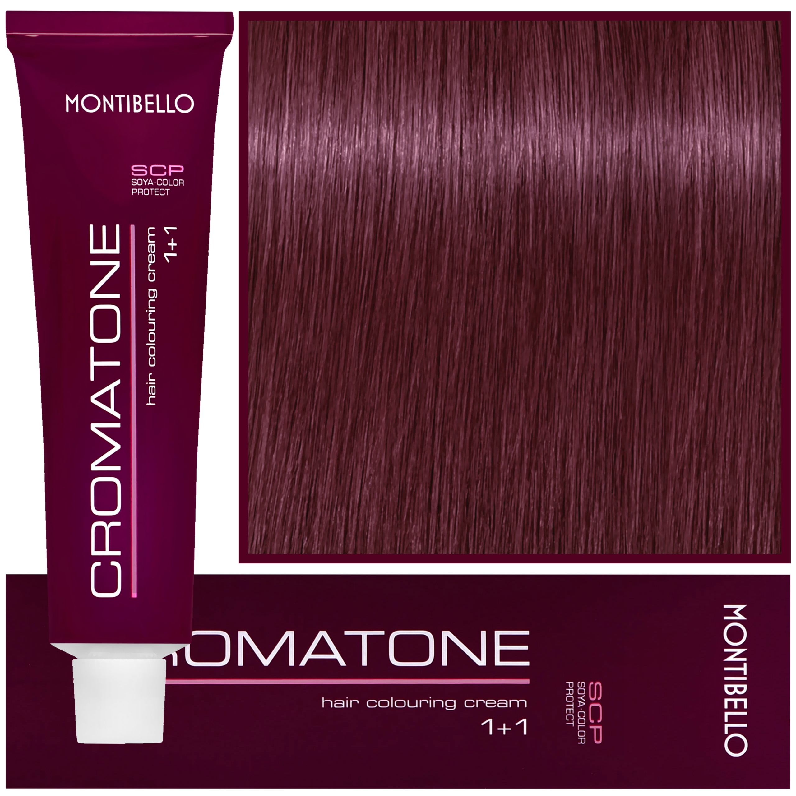 Montibello Cromatone – profesjonalna farba do trwałej koloryzacji, 60ml 6,7 | Ciemny Czerwony Blond