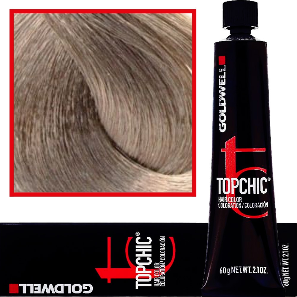 Image of Goldwell Topchic - profesjonalna farba do włosów, 60ml 9-NN Ekstra Mocny Bardzo Jasny Naturalny Blond