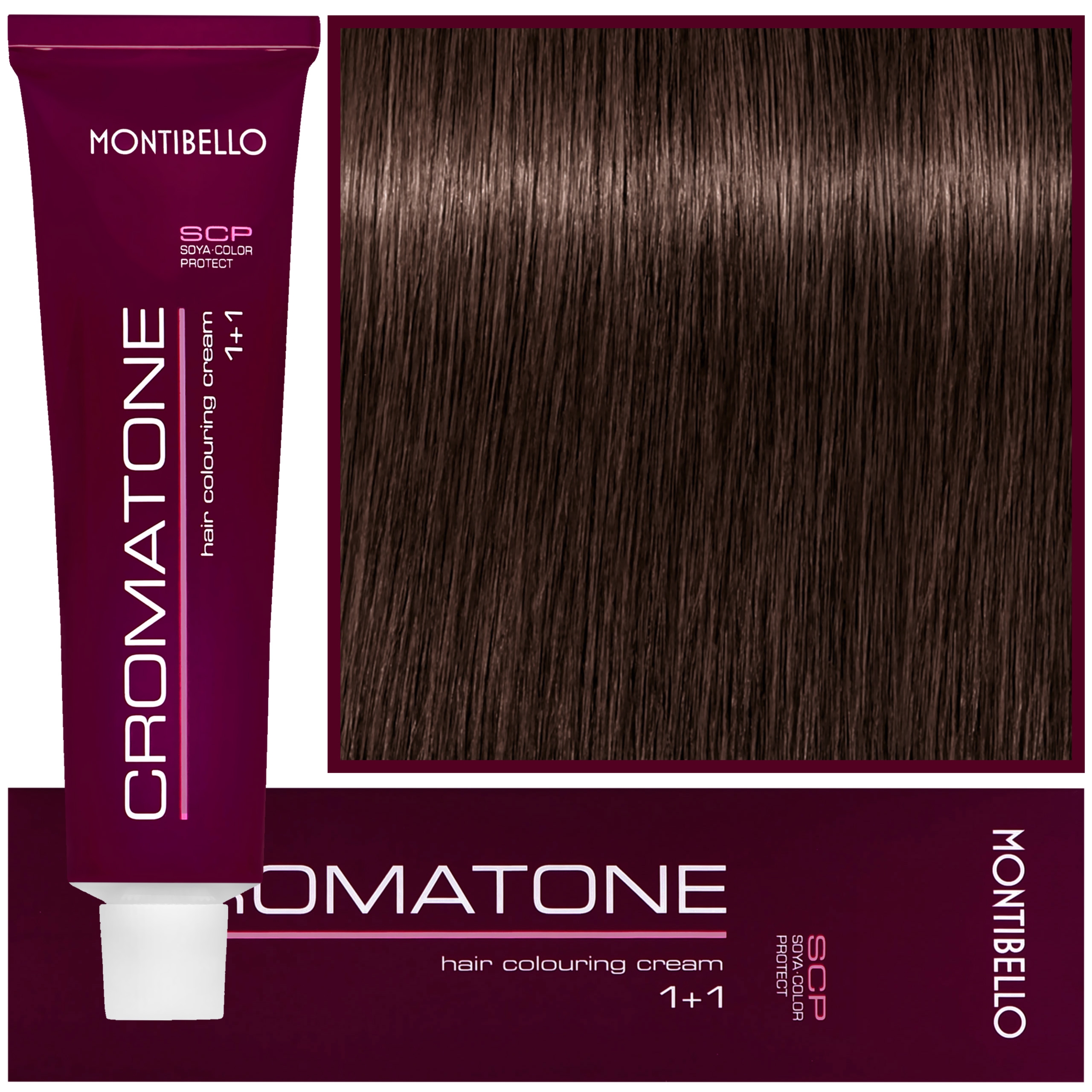 Montibello Cromatone – profesjonalna farba do trwałej koloryzacji, 60ml 6,61 | Ciemny Brązowy Popielaty Blond