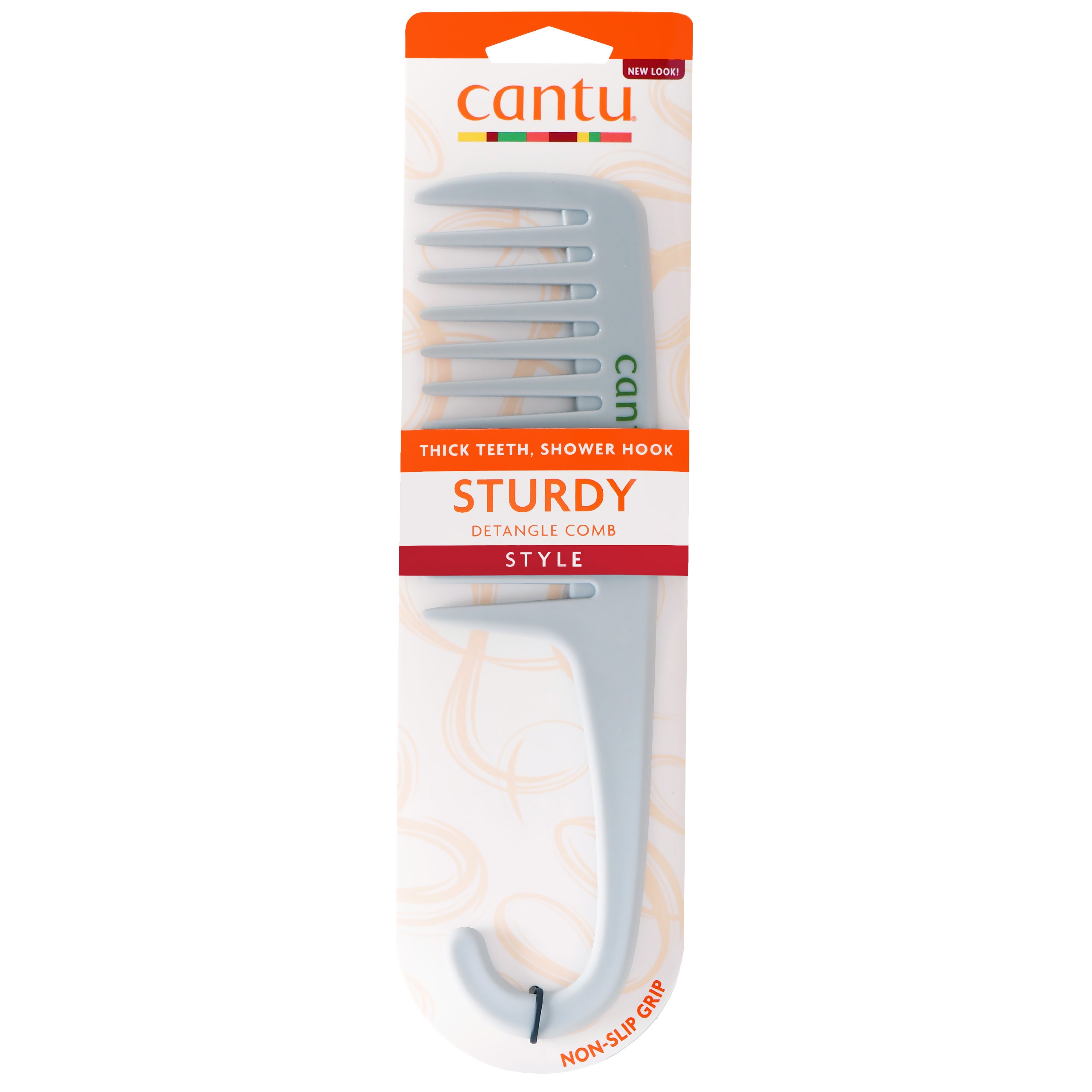 Image of Cantu Sturdy Detangle Comb - grzebień do włosów z szerokim rozstawem ząbków