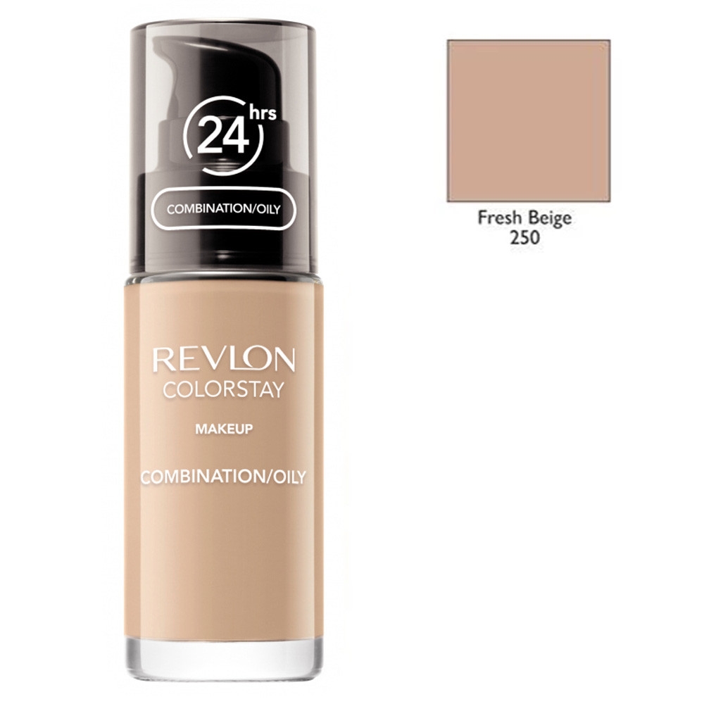 Image of Revlon Colorstay, podkład do cery tłustej i mieszanej z pompką 30ml COMBI/OILY 250