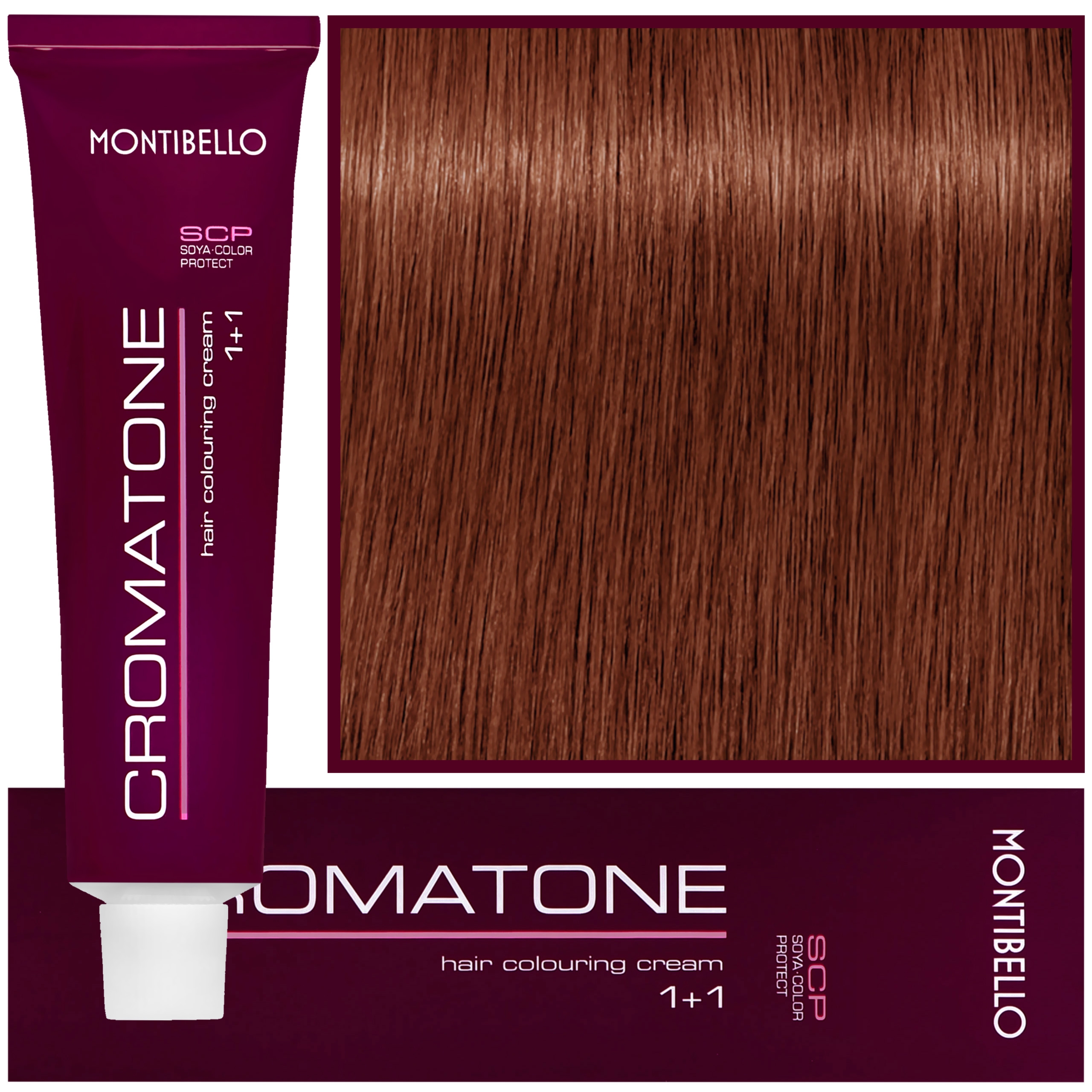 Montibello Cromatone – profesjonalna farba do trwałej koloryzacji, 60ml 6,43 | Ciemny Miedziany Złoty Blond