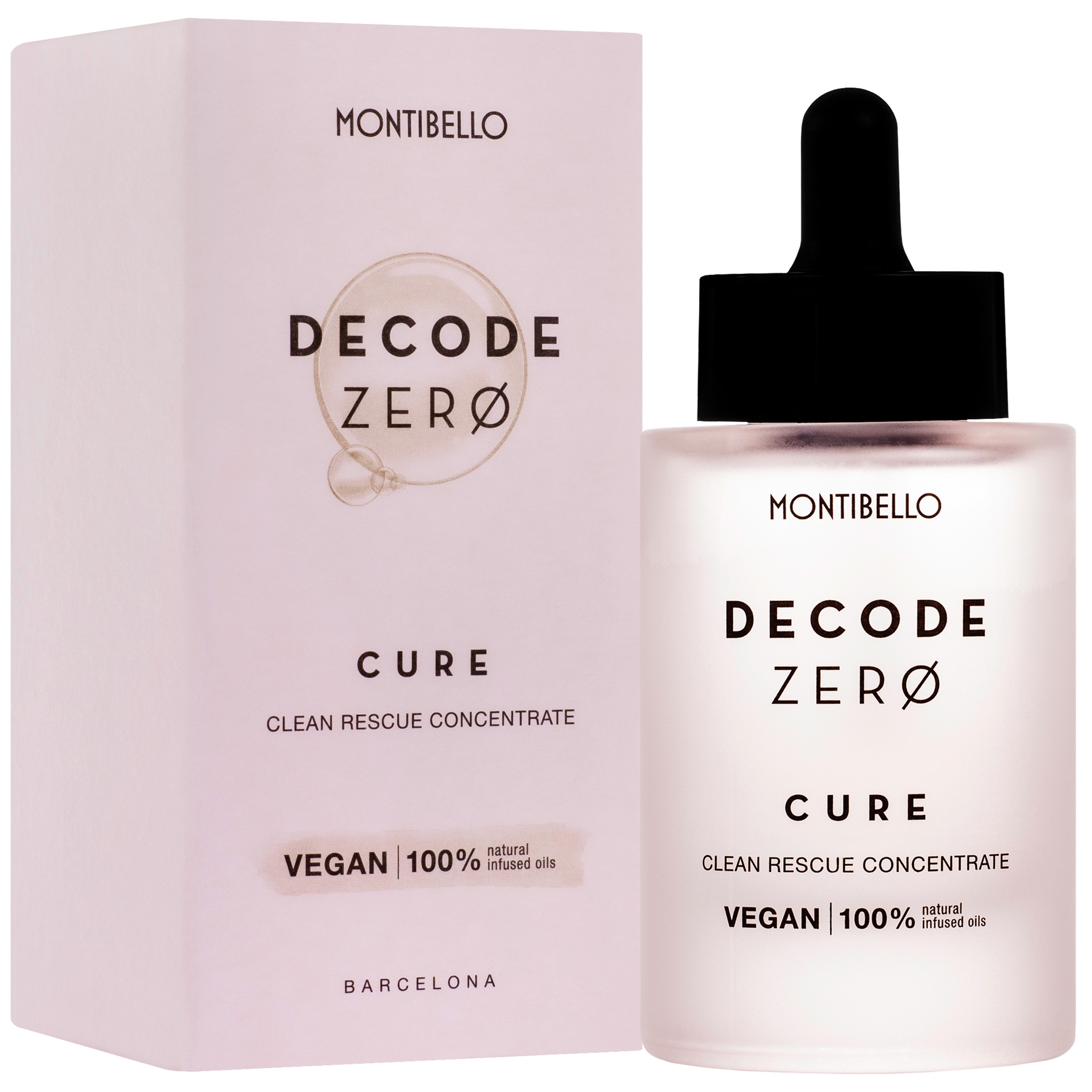 Image of Montibello Decode Zero Cure Serum – skoncentrowane serum naprawcze do włosów, 50ml