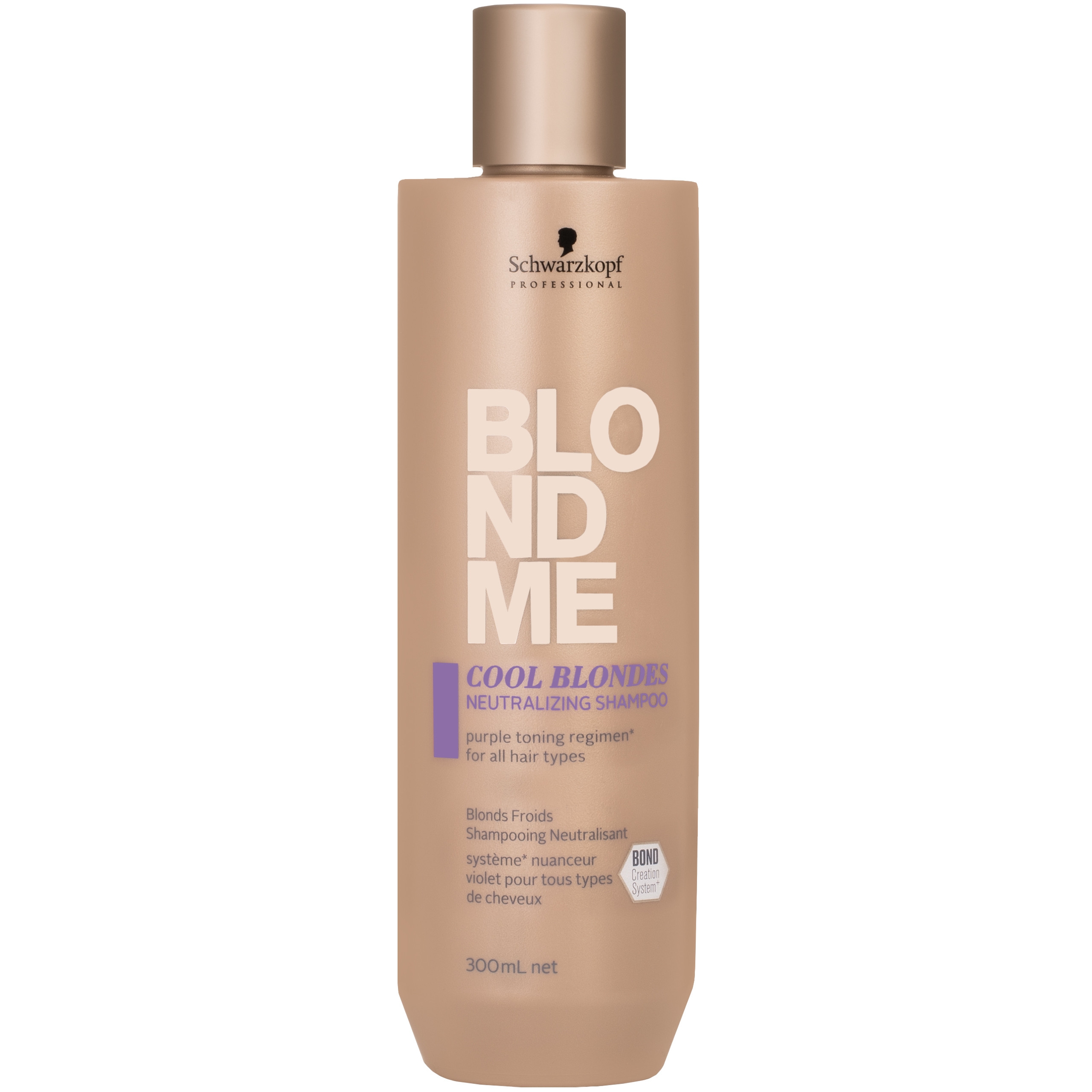 Image of Schwarzkopf BlondMe Cool Blondes Neutralizing Shampoo - Neutralizujący szampon 300ml