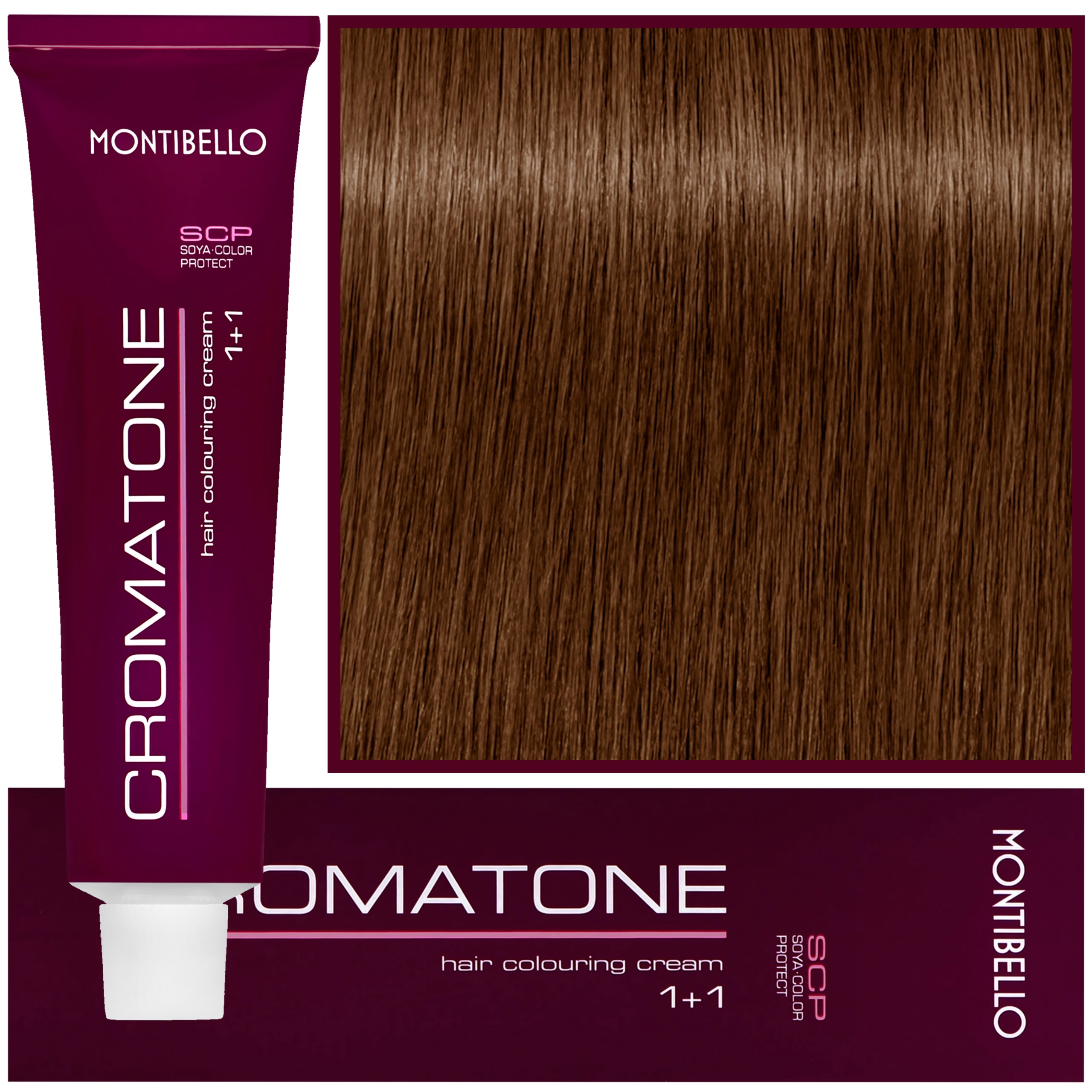 Montibello Cromatone – profesjonalna farba do trwałej koloryzacji, 60ml 7,34 | Średni Złoty Miedziany Blond