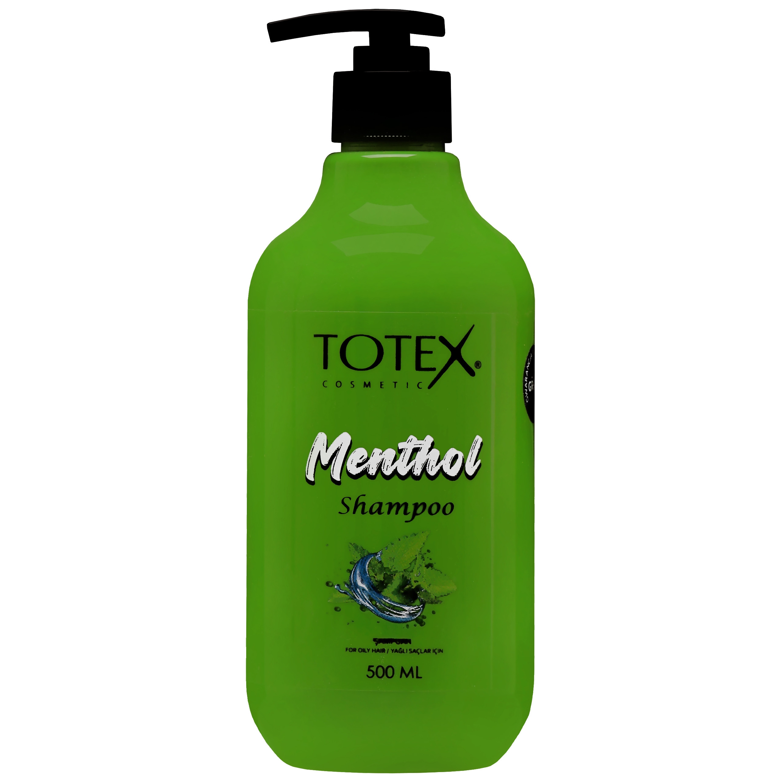 Image of Totex Premium Hair Care Menthol – wzmacniający szampon do włosów zniszczonych z mentolem, 500 ml