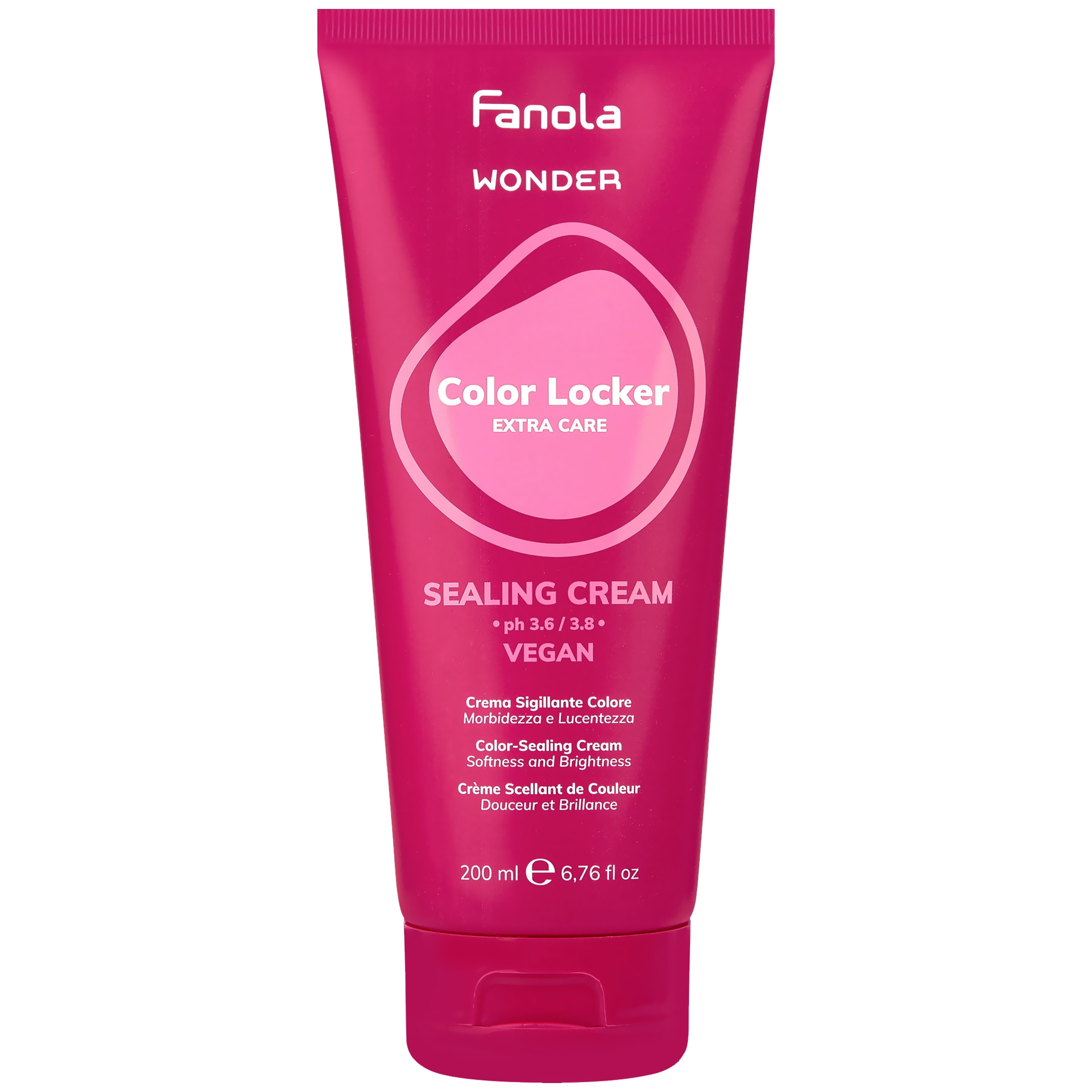 Image of Fanola Color Locker Sealing Cream - krem do włosów farbowanych chroniący kolor, 200ml