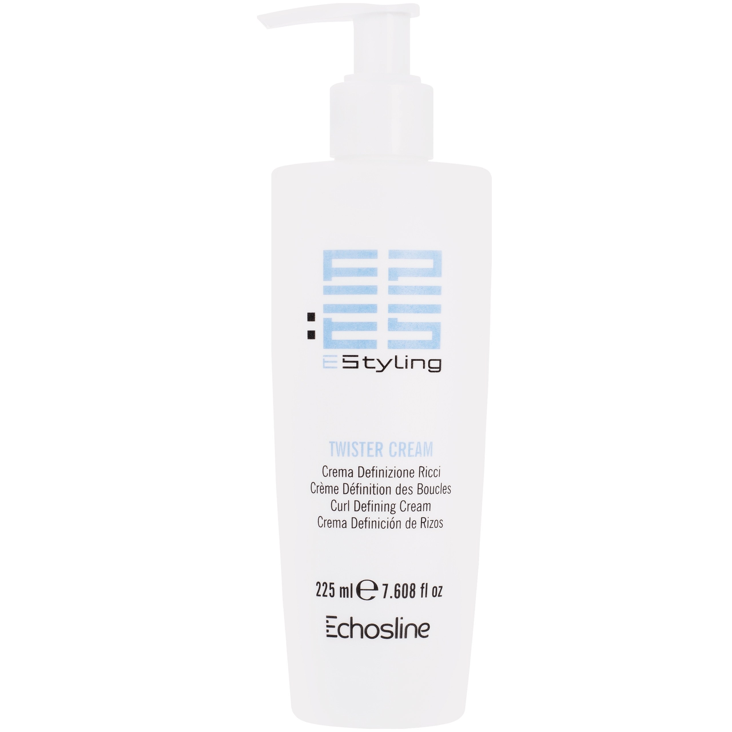 Image of Echosline EStyling Twister Cream – krem do stylizacji loków, podkreśla skręt, 225ml