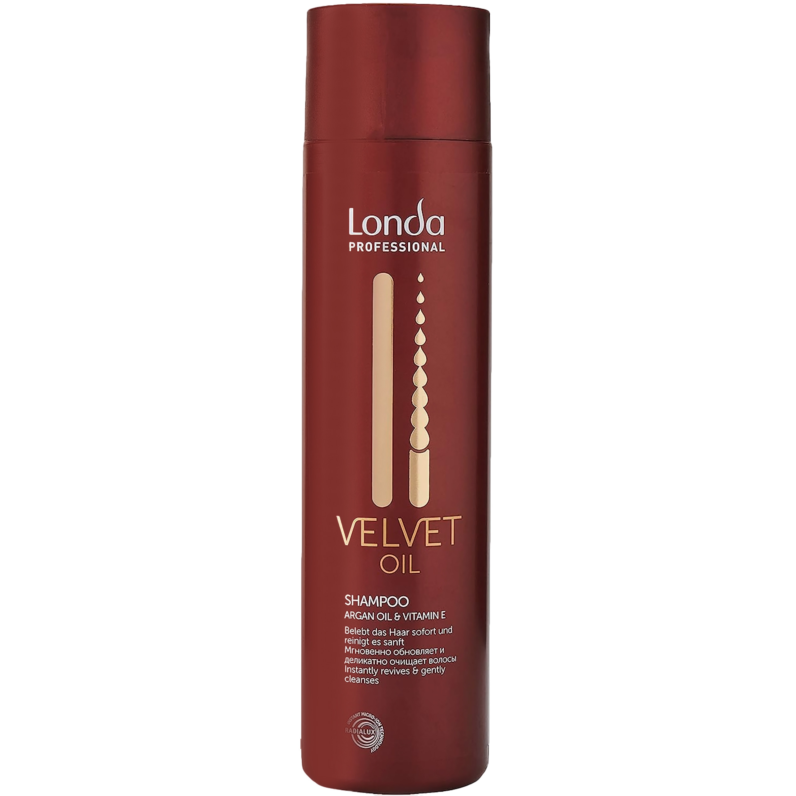 Image of Londa Velvet Oil - szampon do włosów suchych i zniszczonych, 250ml