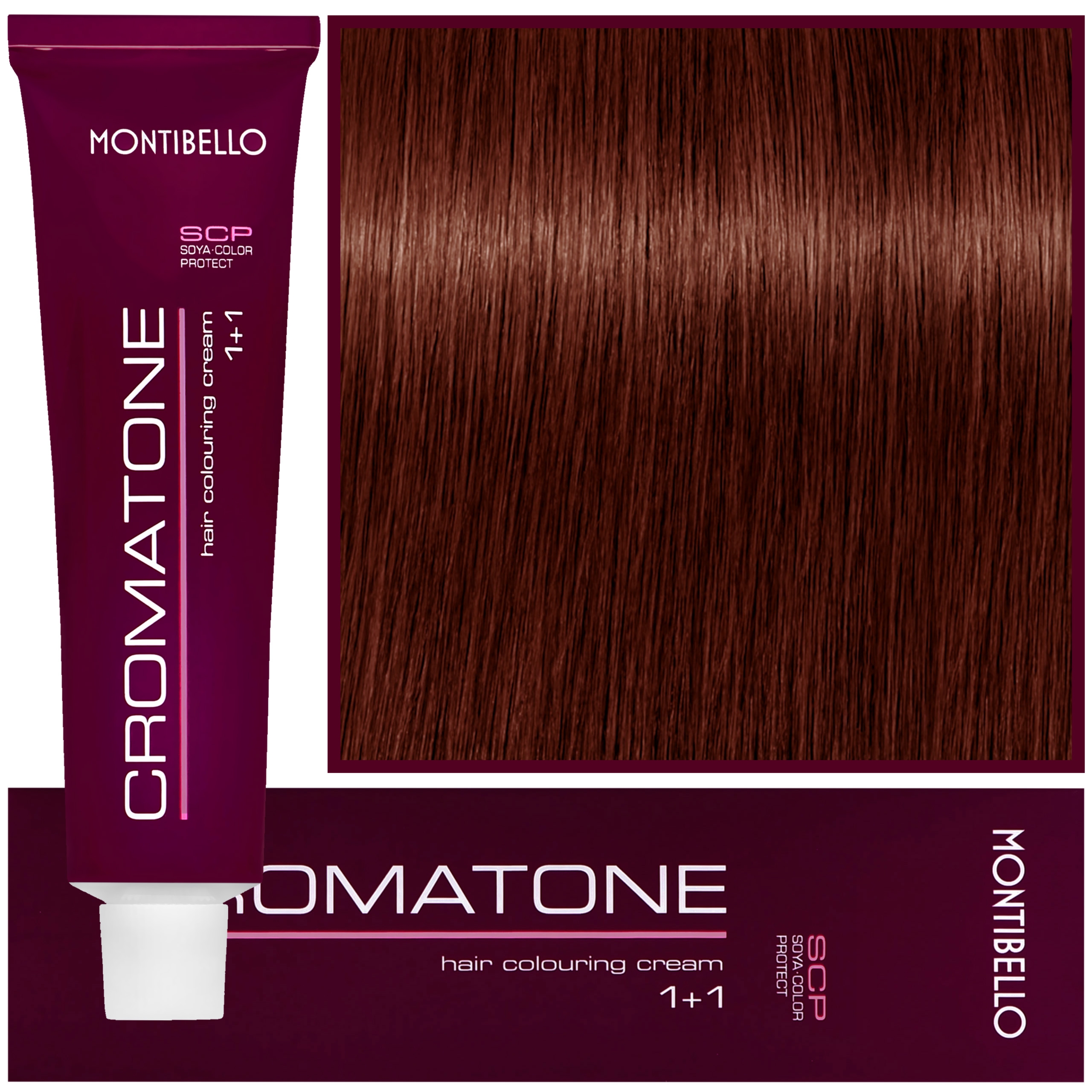 Montibello Cromatone – profesjonalna farba do trwałej koloryzacji, 60ml 7,64 | Średni Brązowy Miedziany Blond