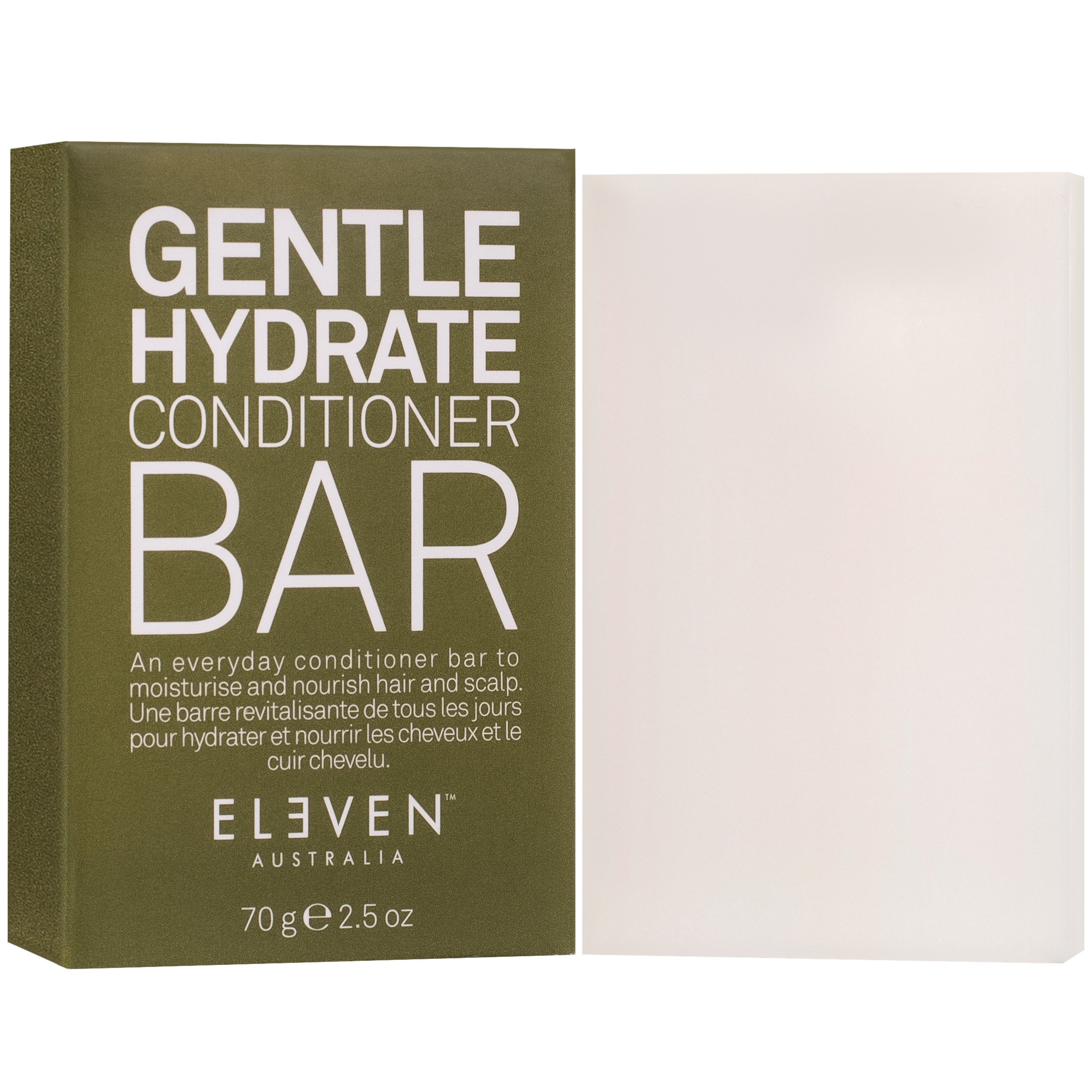 Image of Eleven Australia Gentle Hydrate Conditioner Bar - odżywka do włosów w kostce, wegańska, 70g