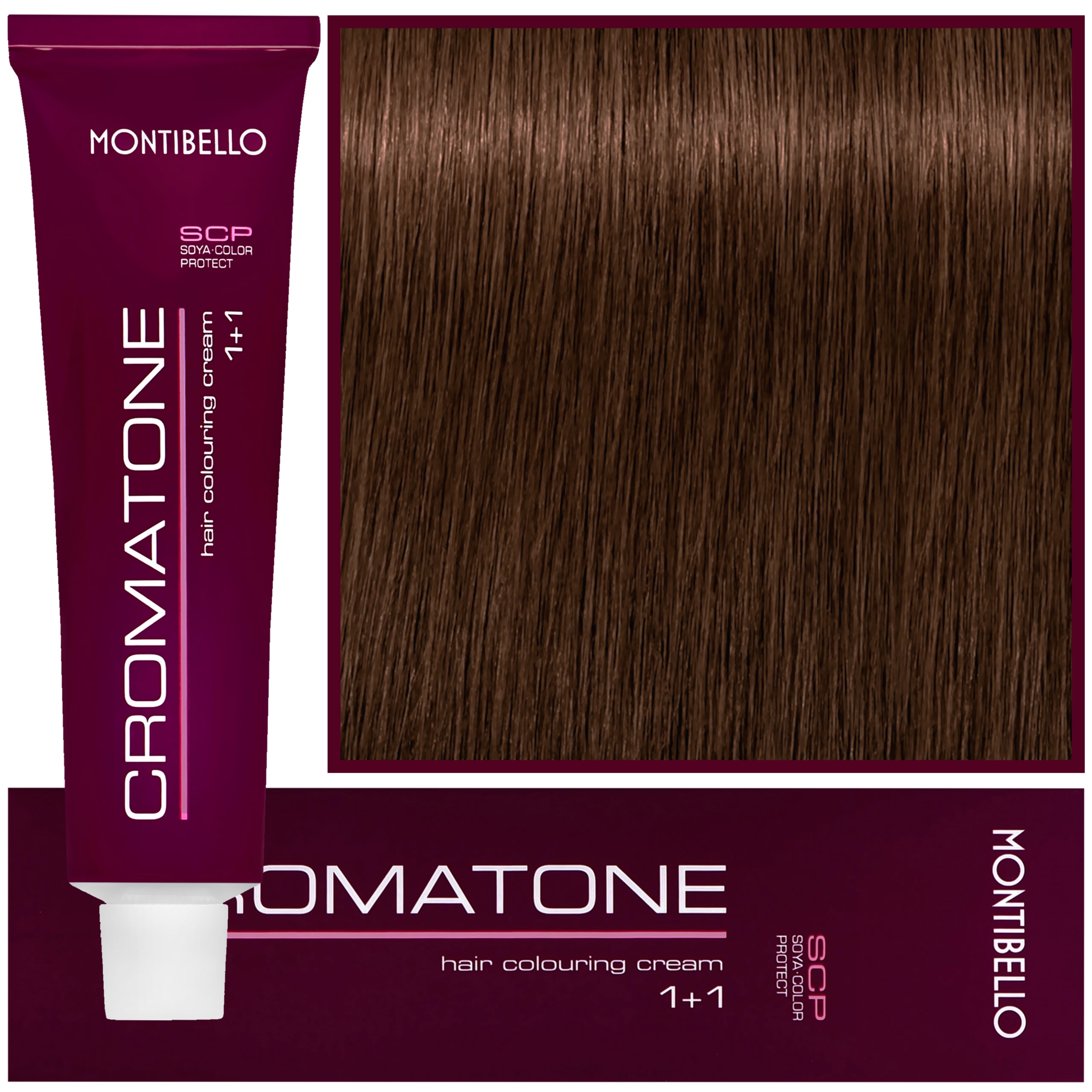 Montibello Cromatone – profesjonalna farba do trwałej koloryzacji, 60ml 6,3 |Ciemny Złoty Blond