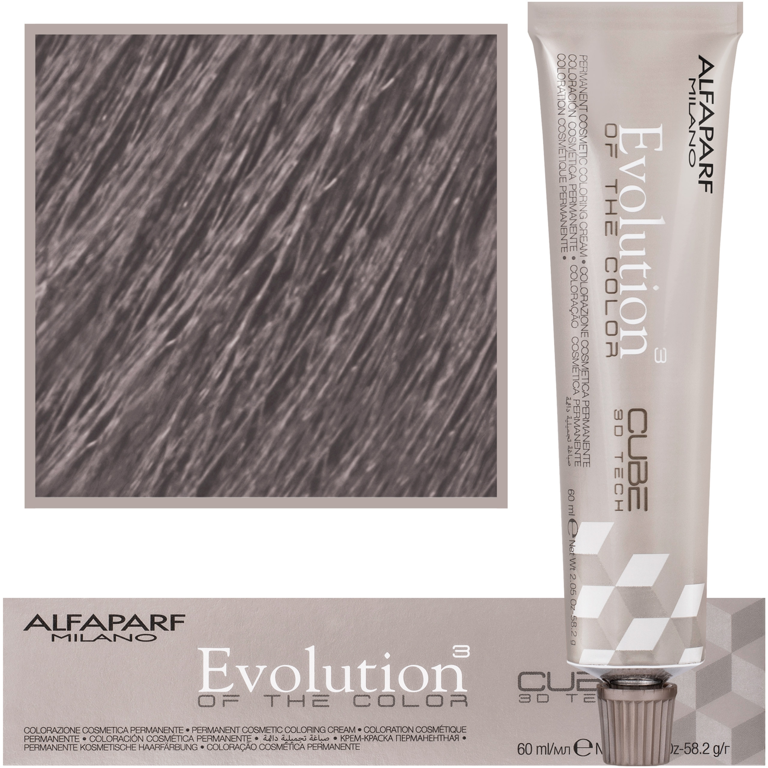 Alfaparf Evolution – farba do włosów 60ml cała paleta 8.21 | Jasny fioletowy popielaty blond
