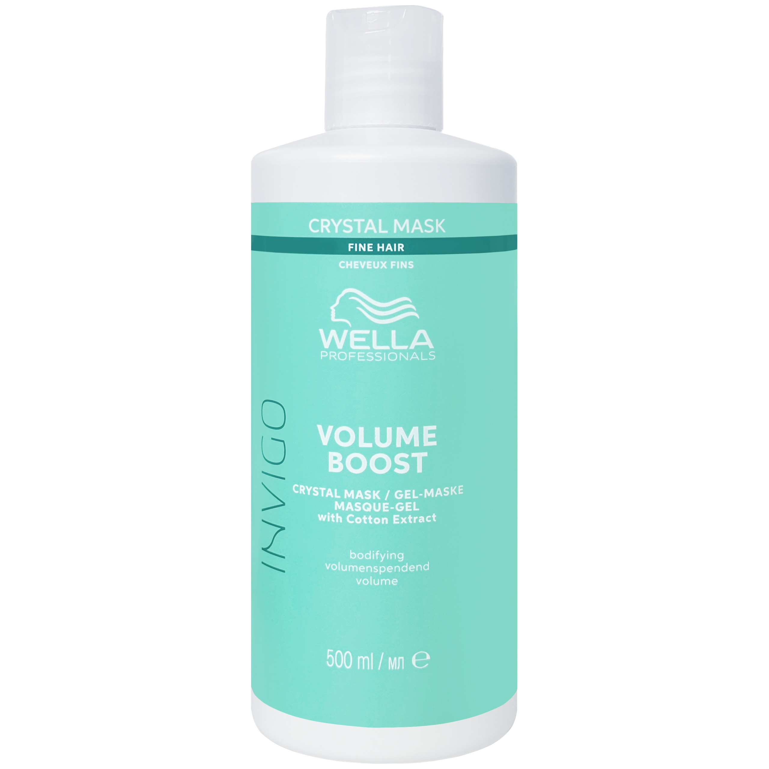 Image of Wella Invigo Volume Mask - maska dodająca objętości włosom cienkim, 500ml