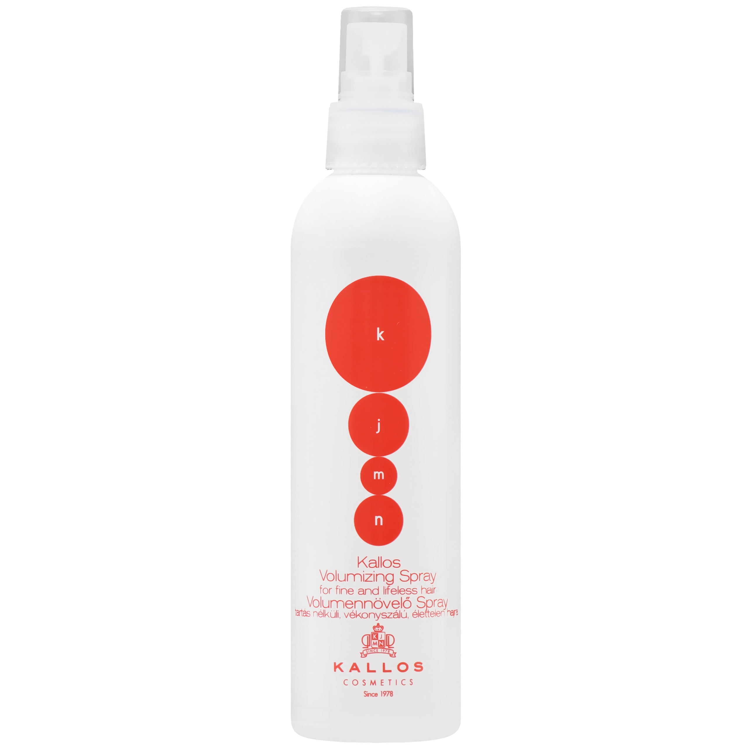 Image of Kallos Volumizing - spray zwiększający objętość włosów, 200ml