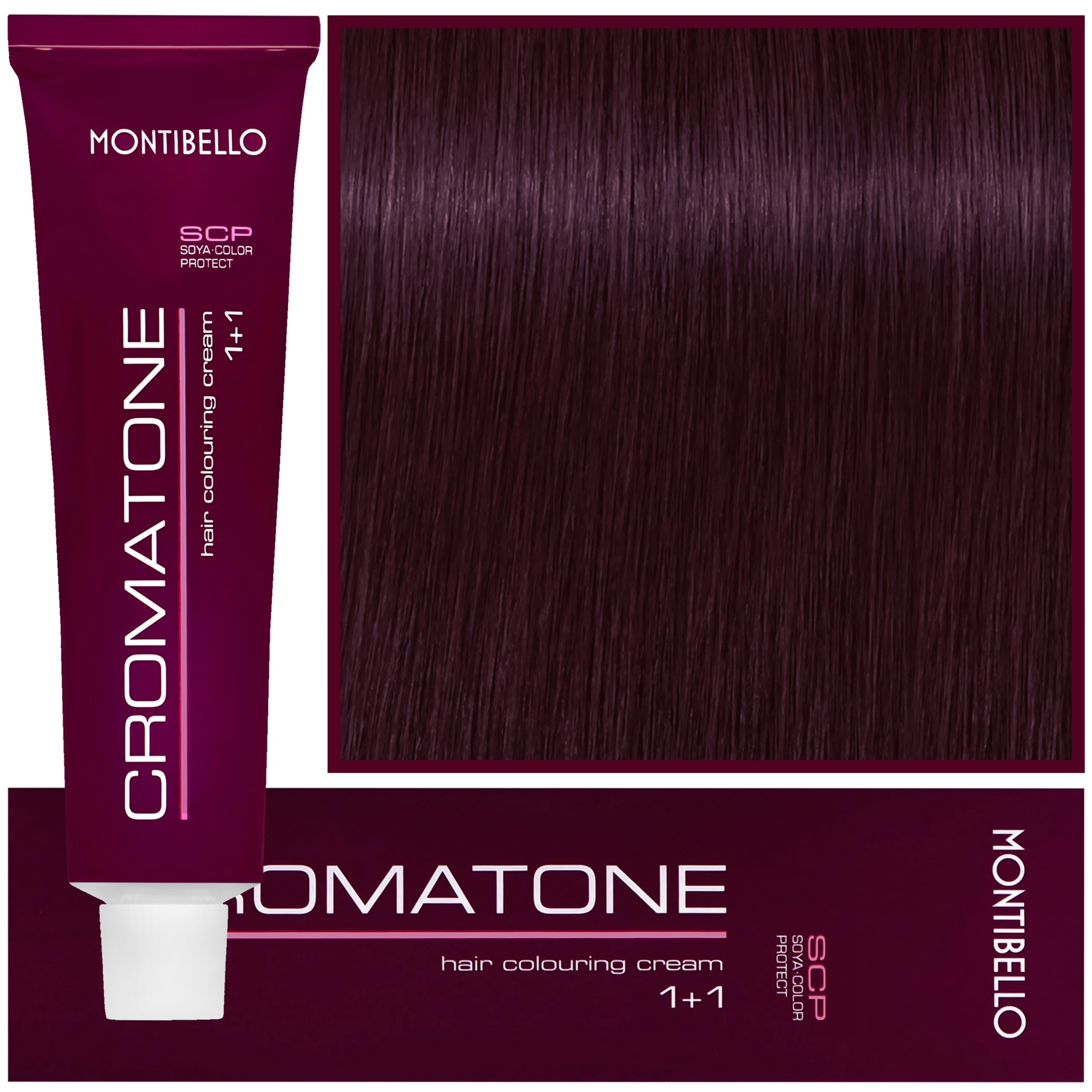 Montibello Cromatone – profesjonalna farba do trwałej koloryzacji, 60ml 6,5 | Ciemny Mahoniowy Blond