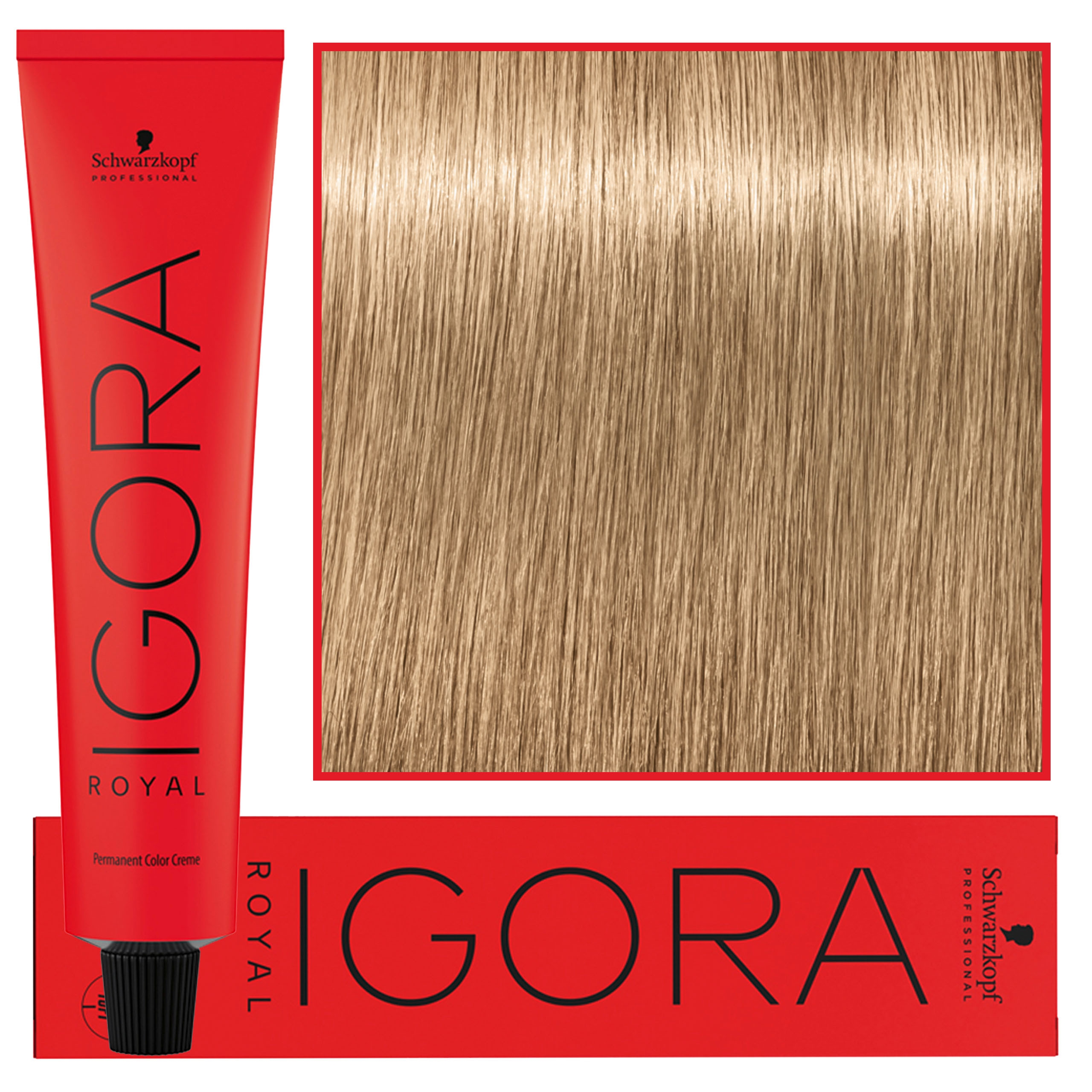 Image of Schwarzkopf Professional Igora Royal - trwała farba do włosów o innowacyjnej formule, 60ml 9-00 | Ekstra Jasny Blond Naturalny Ekstra