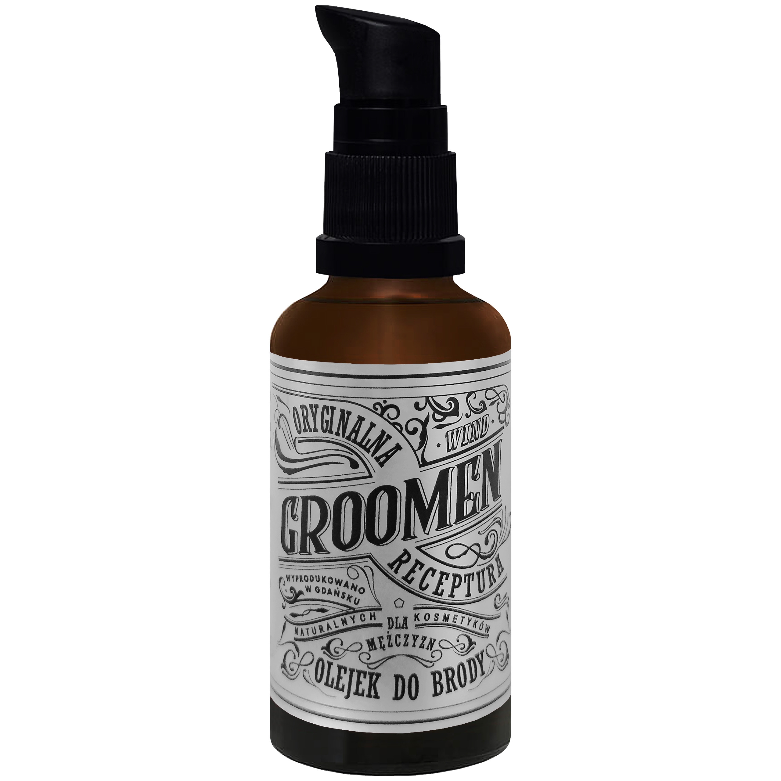 Groomen WIND Beard Oil - pielęgnujący olejek do brody, 50ml