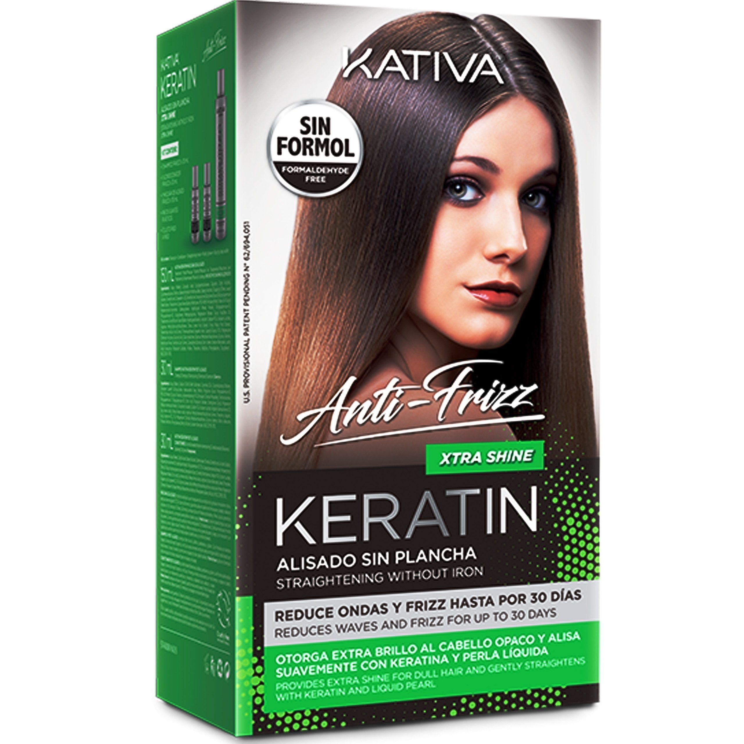 Image of Kativa Keratin Xtra Shine Zestaw do keratynowego prostowania włosów