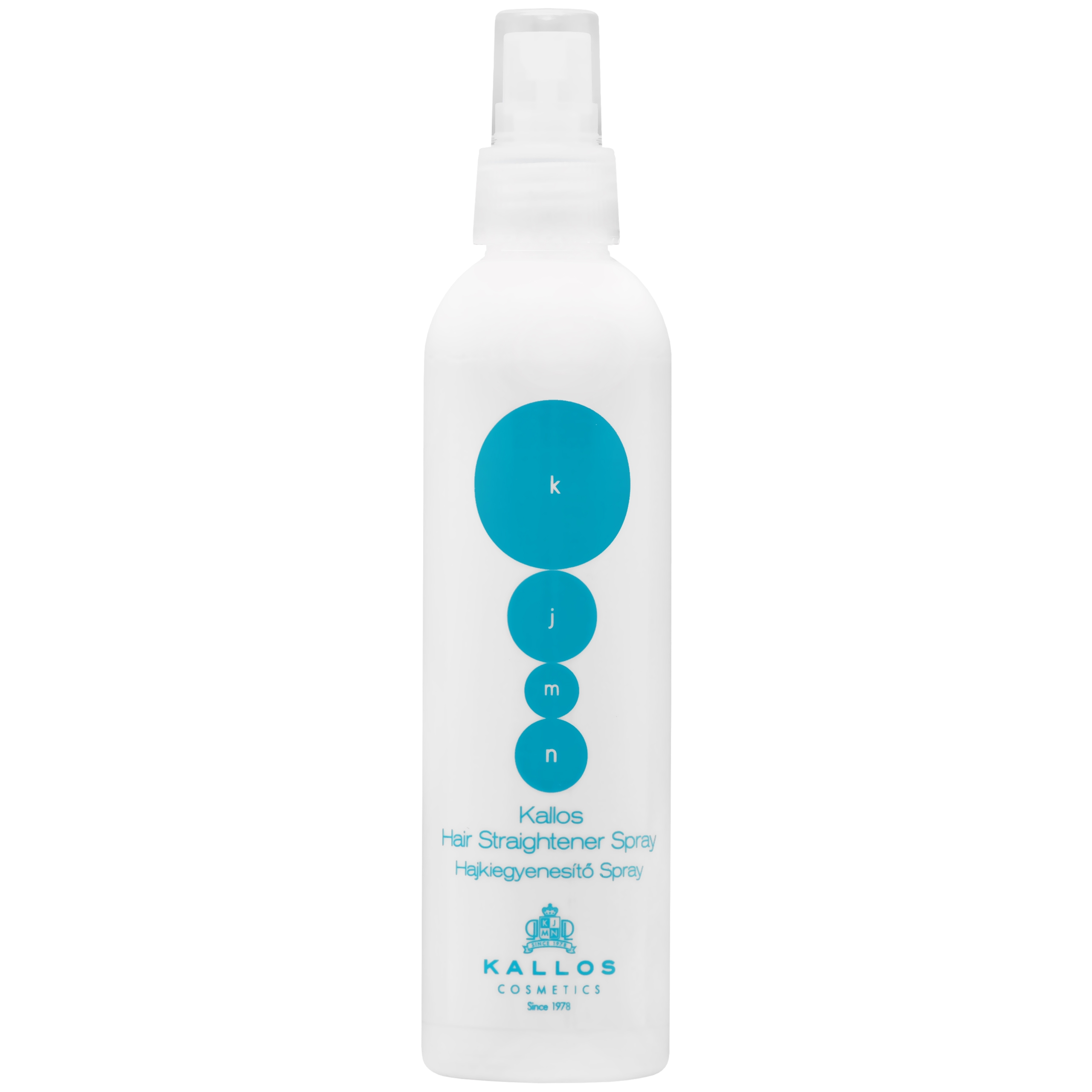 Kallos Straightener – termoochronny spray prostujący włosy, 200ml