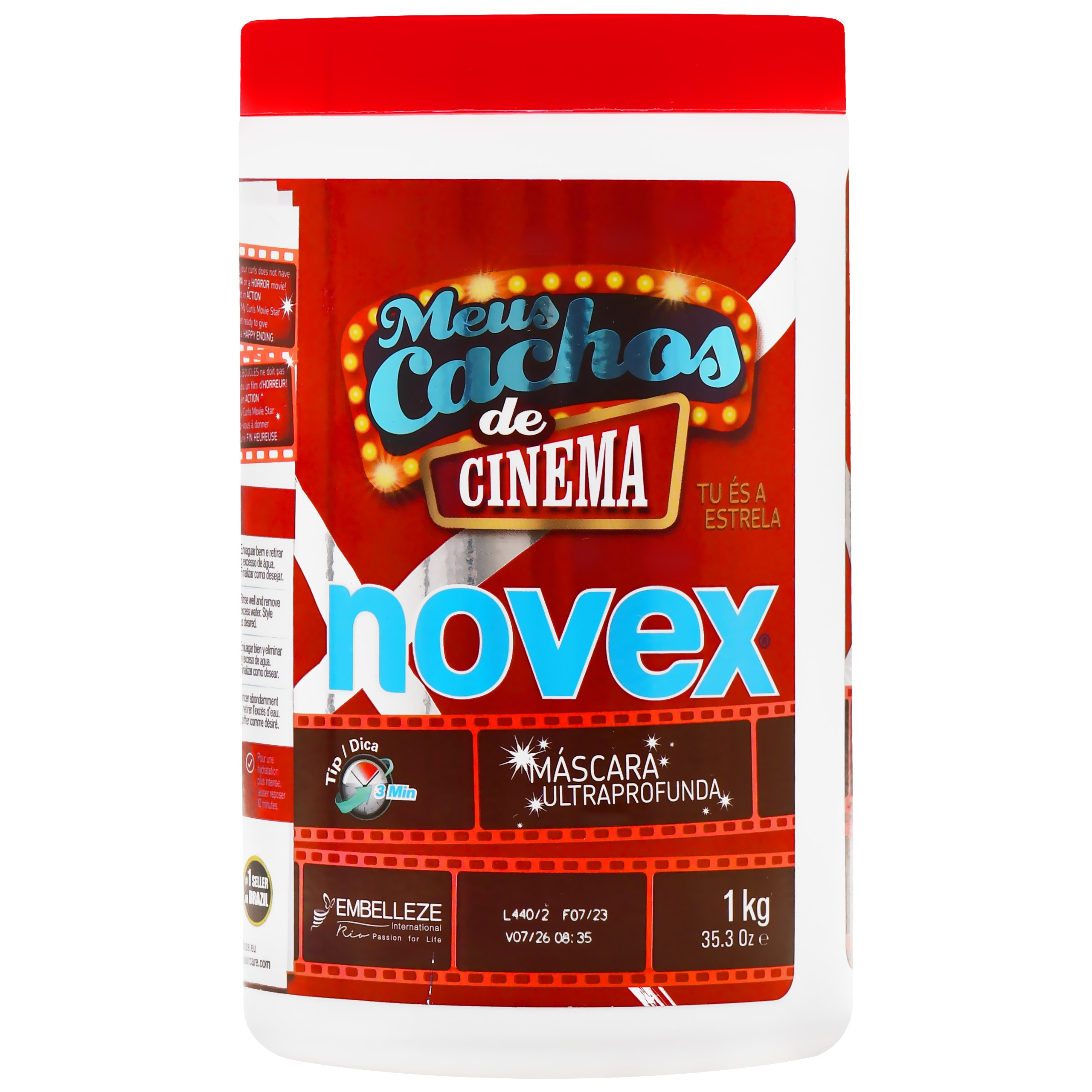 Image of Novex My Curls Movie Star Deep Hair - maska do włosów kręconych, 1kg