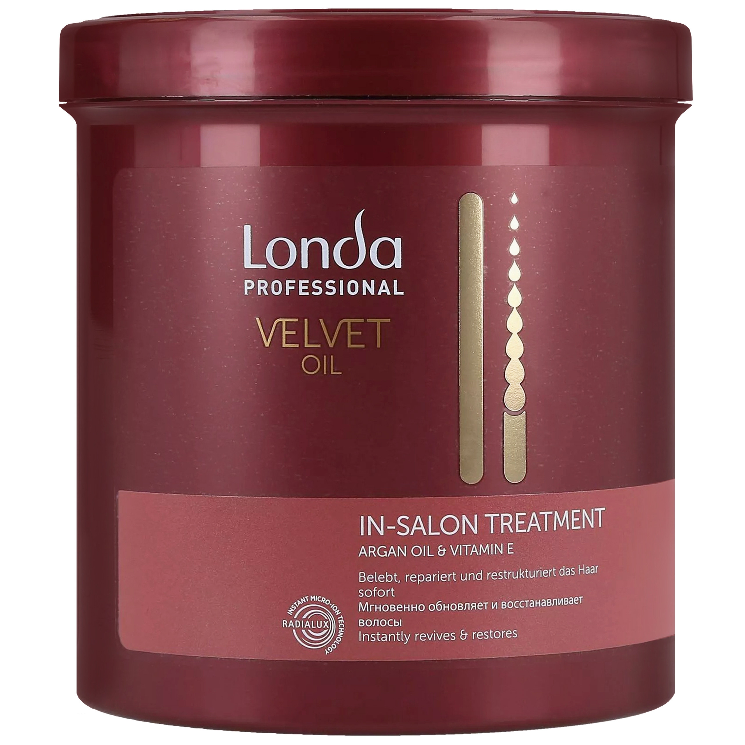 Image of Londa Velvet Oil In-Salon Treatment - kuracja odbudowująca włosy, 750ml