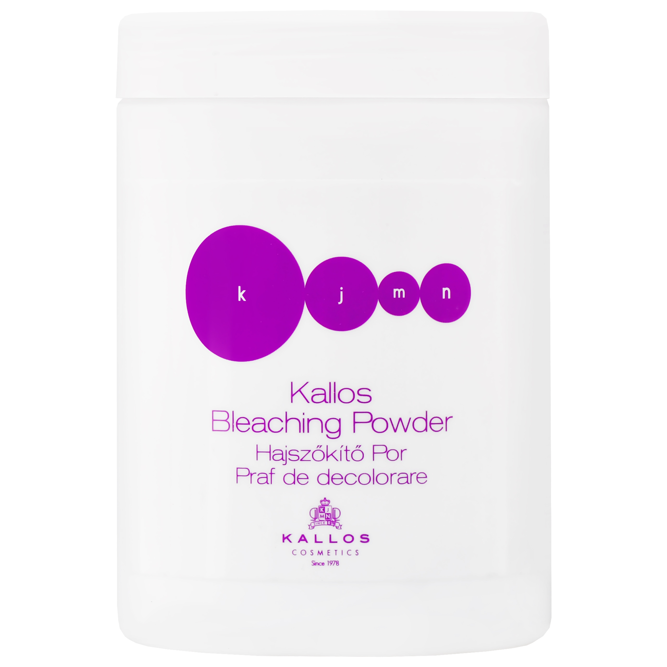 Image of Kallos Super Fast Bleaching Powder - bezpyłowy proszek do rozjaśniania włosów, 500g