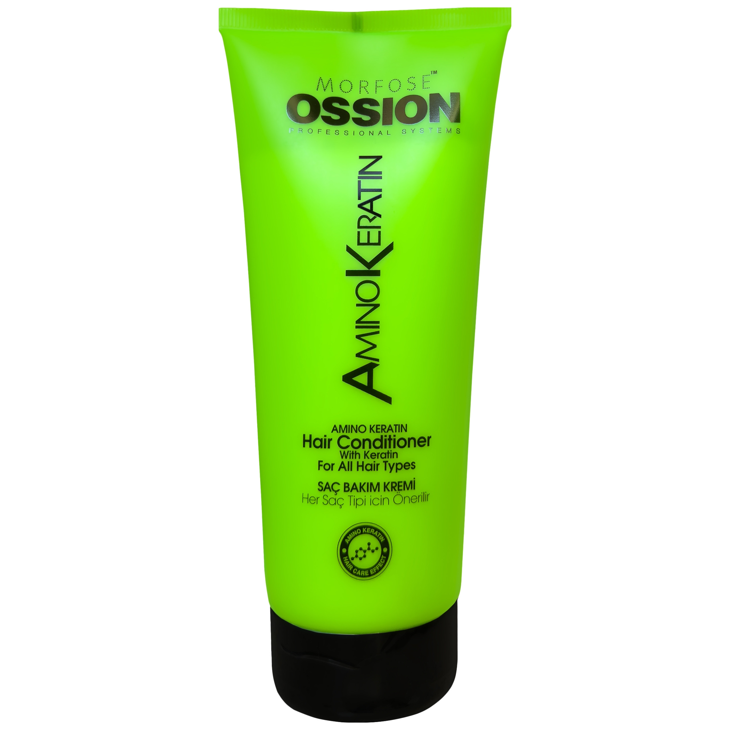 Image of Morfose Ossion Amino Keratin Conditioner - odżywka do włosów z keratyną, 200ml