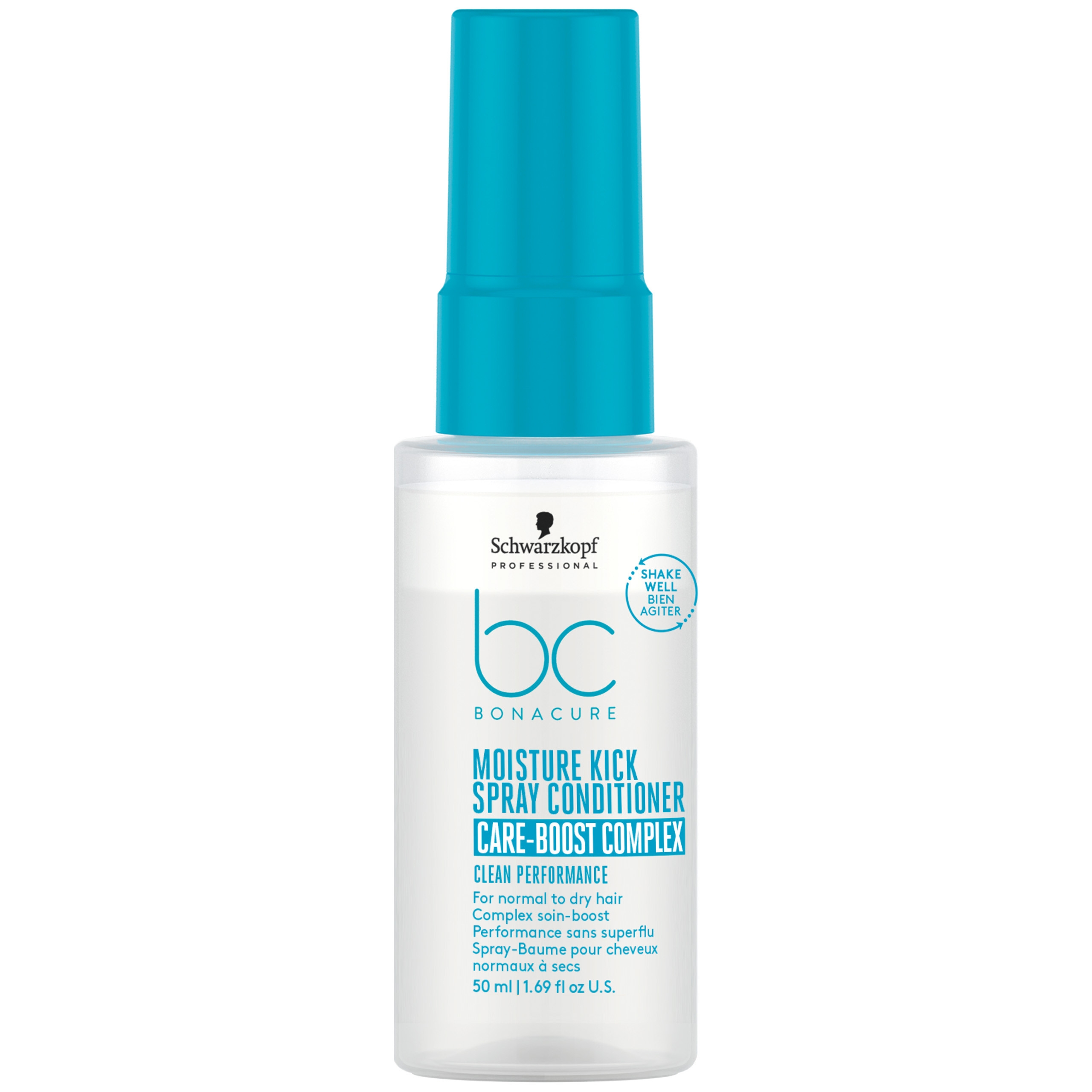 Image of Schwarzkopf Bonacure Moisture Kick Spray Conditioner - nawilżająca odżywka w sprayu, 50ml