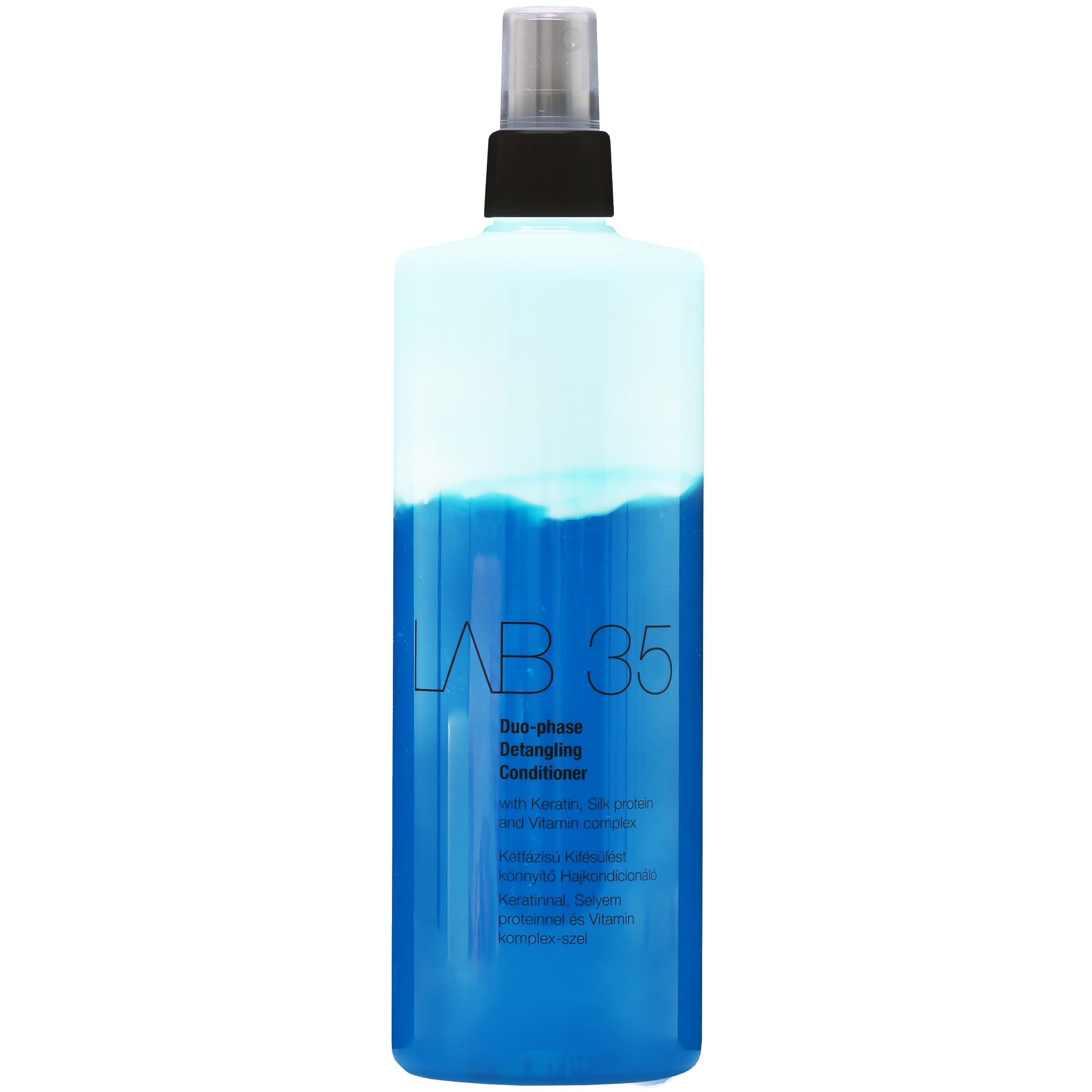 Image of Kallos Lab 35 Duo-Phase Detangling Spray - dwufazowa odżywka do włosów ułatwiająca rozczesywanie, 500ml