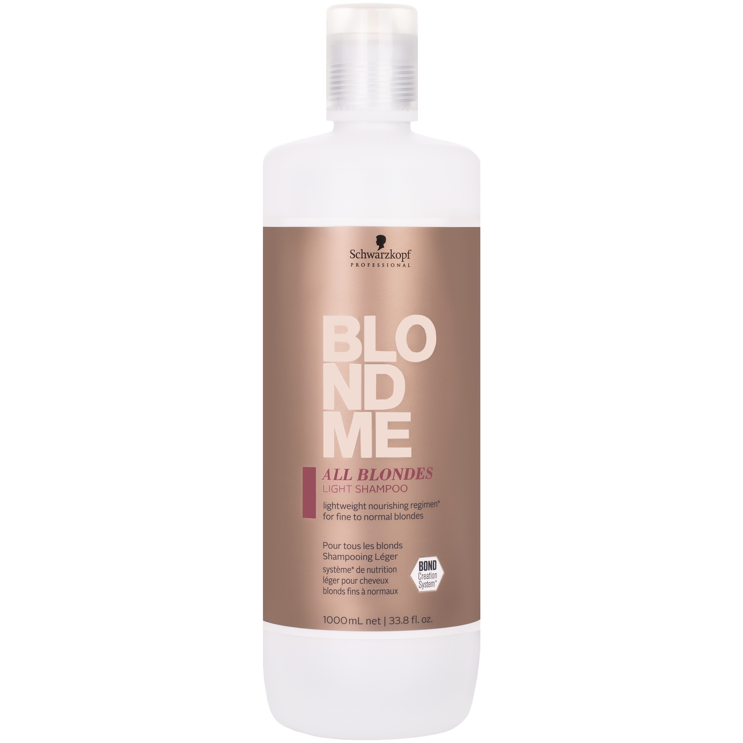 Image of Schwarzkopf BlondMe All Blondes Light Shampoo - szamponu do włosów blond 1000ml