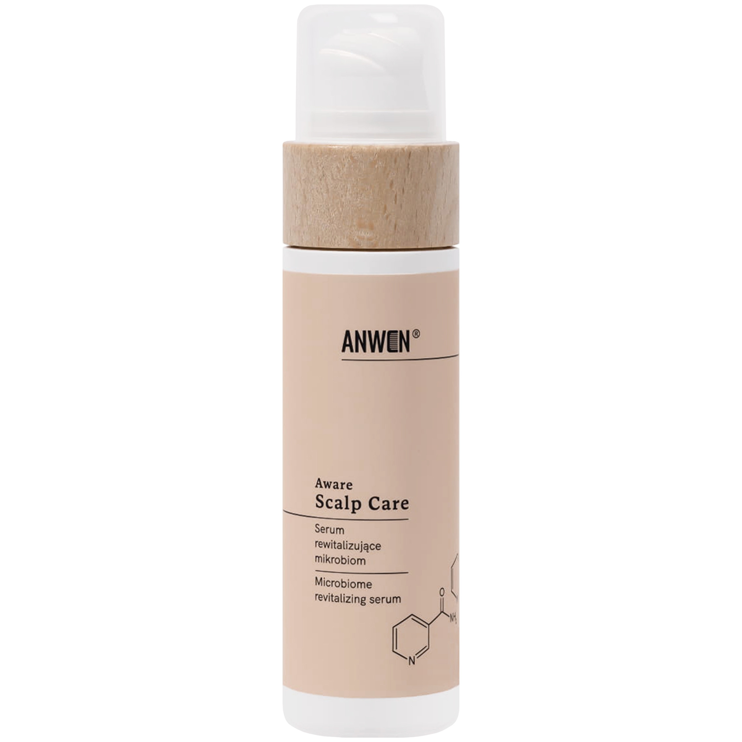 Image of Anwen Aware Scalp Care - serum rewitalizujące mikrobiom skóry głowy, 100 ml