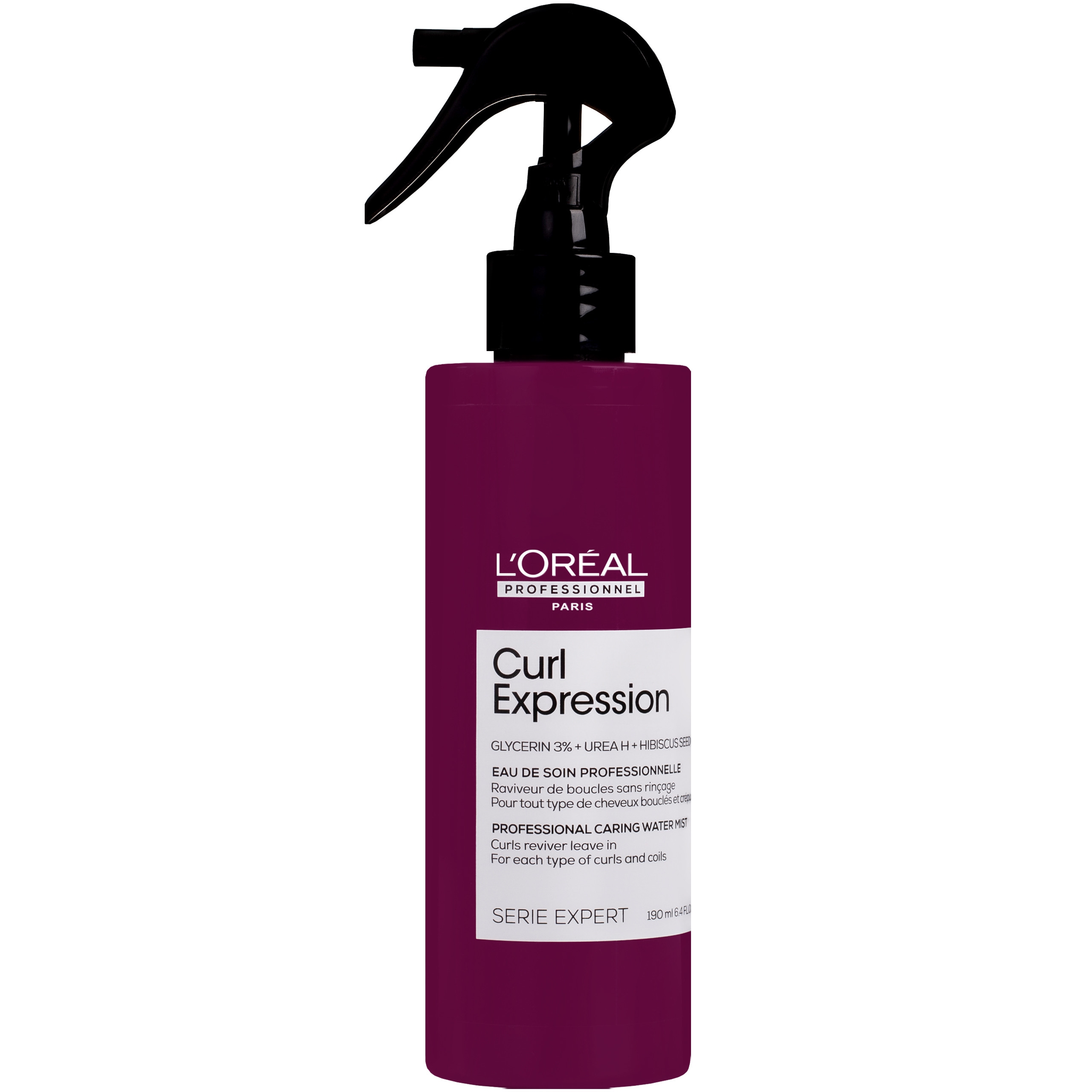 Image of Loreal Curl Expression Caring Water Mist - mgiełka do reanimacji loków i fal, 190ml