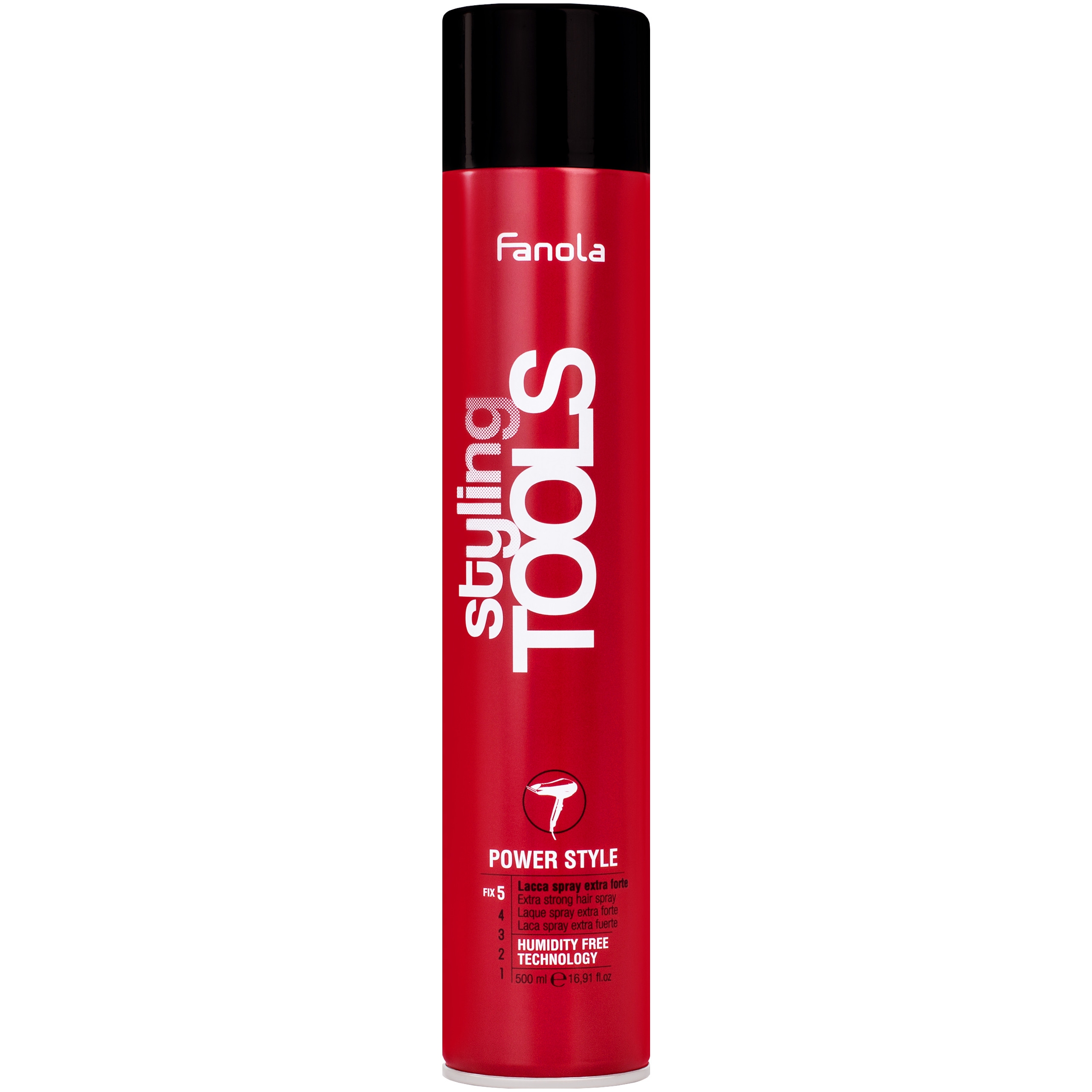 Image of Fanola Styl Power Style lakier o mocnym stopniu utrwalenia 500ml