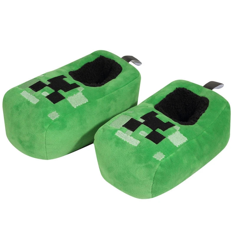 Kapcie Minecraft Creeper Slippers