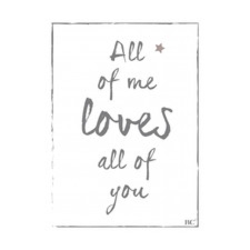 plakat all of me loves Bastion Collections