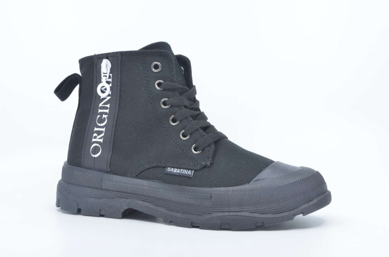 Trampki Sabatina CANVAS-DM-01 czarny