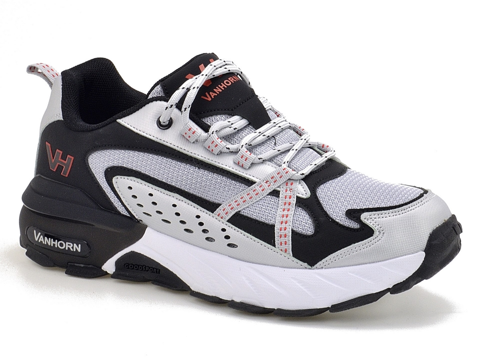 Szare sportowe buty męskie Vanhorn 27310