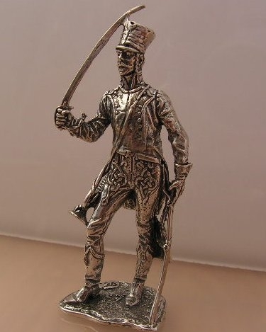 Image of UŁAN - srebrna figurka