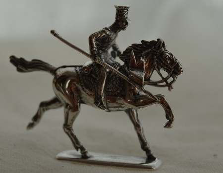 Image of HUSAR IV - srebrna figurka