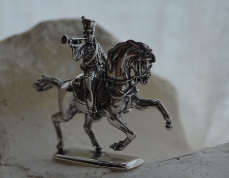 Image of HUSAR II - figurka ze srebra