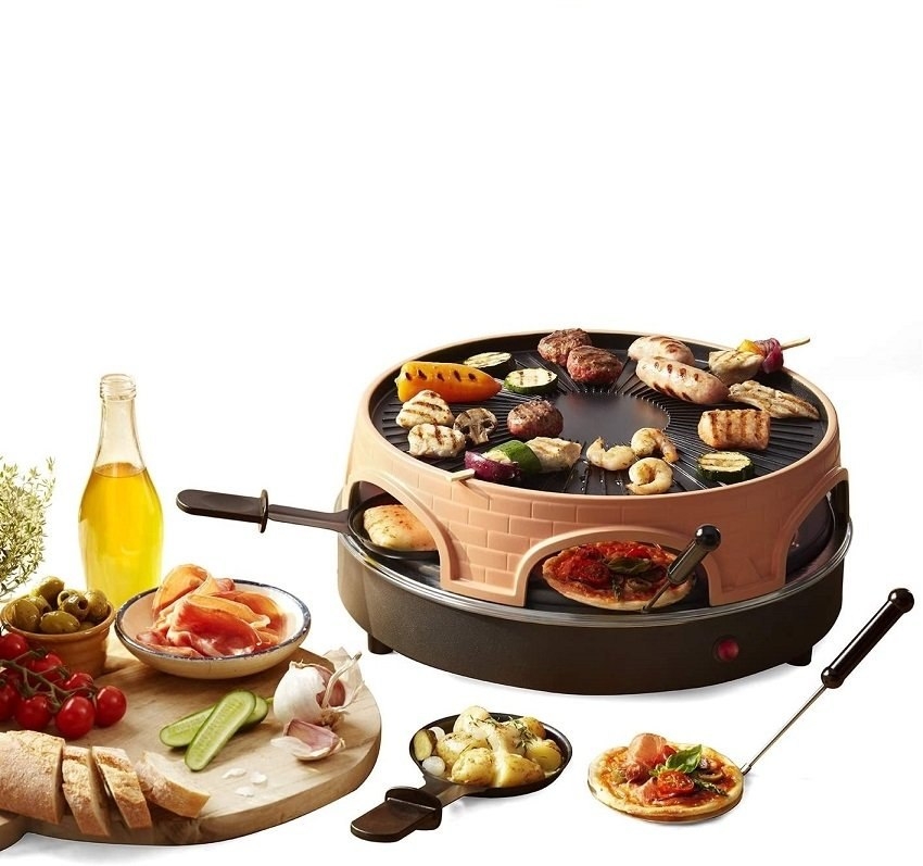 Piec elektryczny do pizzarette / grill / raclette EMERIO PO-113255