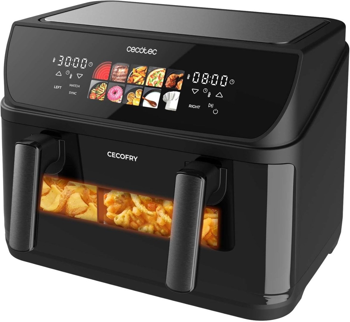 Frytownica beztłuszczowa CECOTEC Cecofry&Grill Duoheat 10000