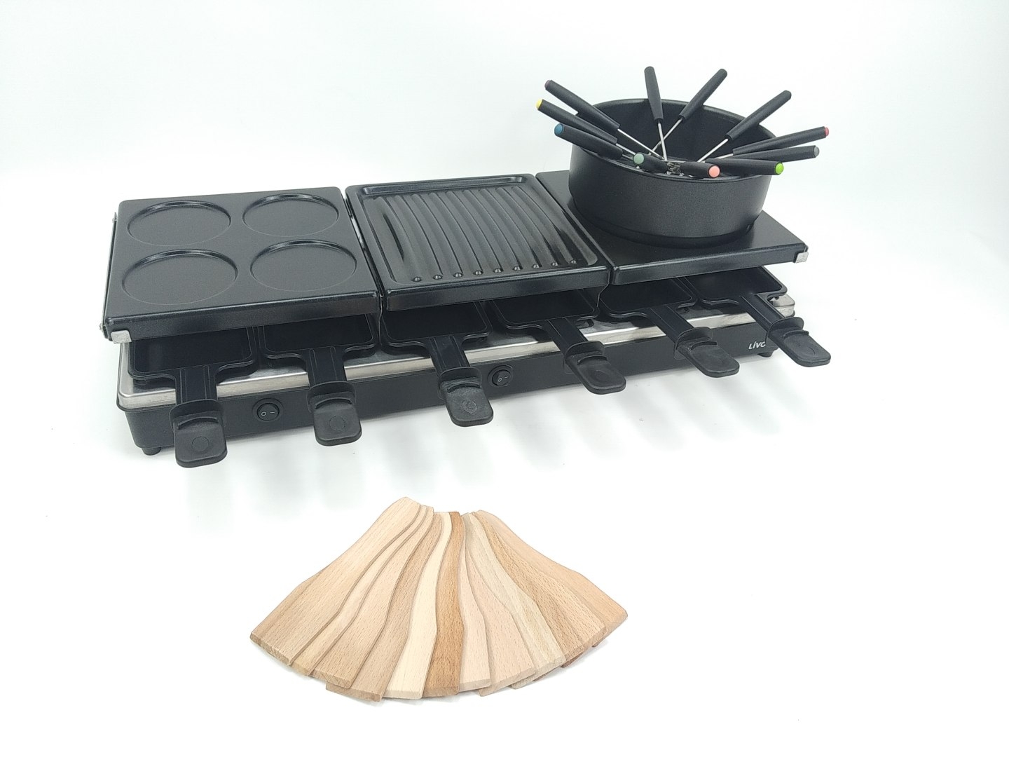 Zestaw do fondue oraz do raclette LIVOO 680015