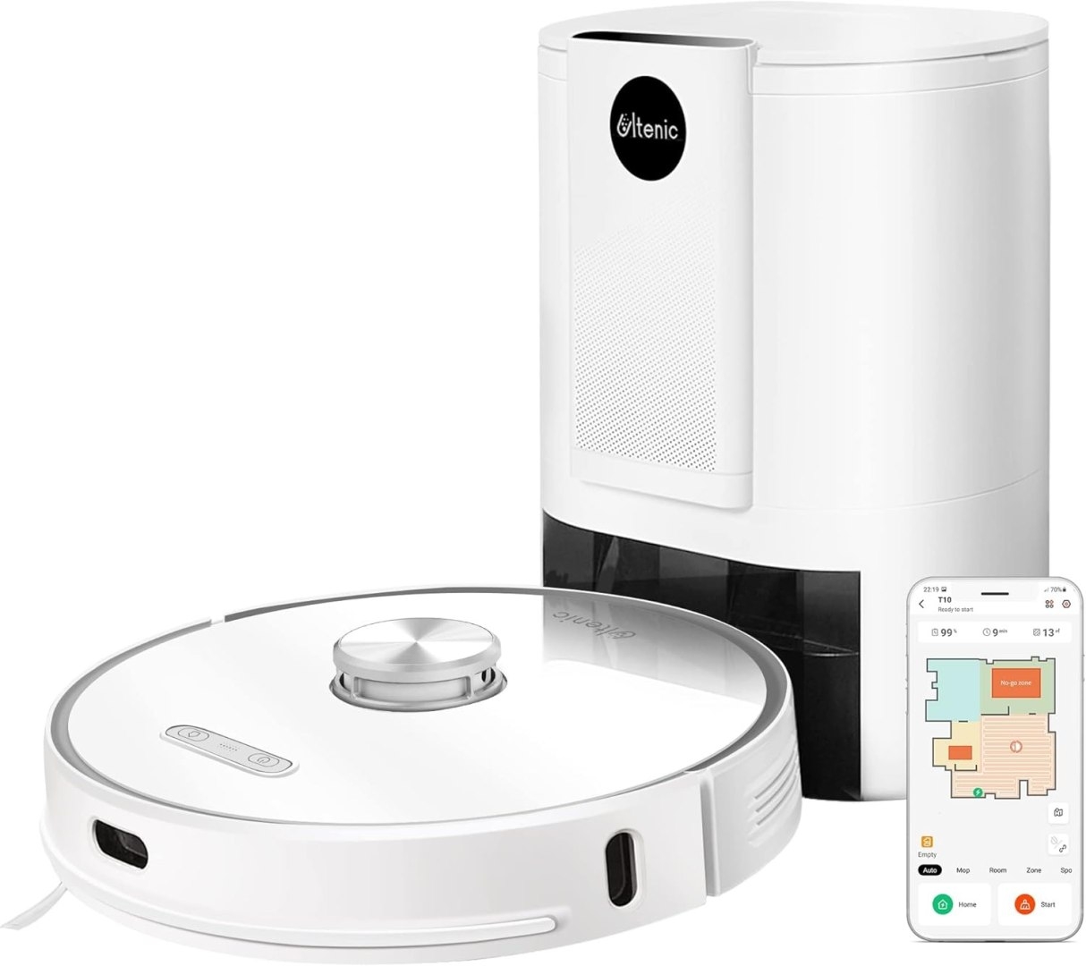 Odkurzacz automatyczny / robot sprztajcy ULTENIC T10