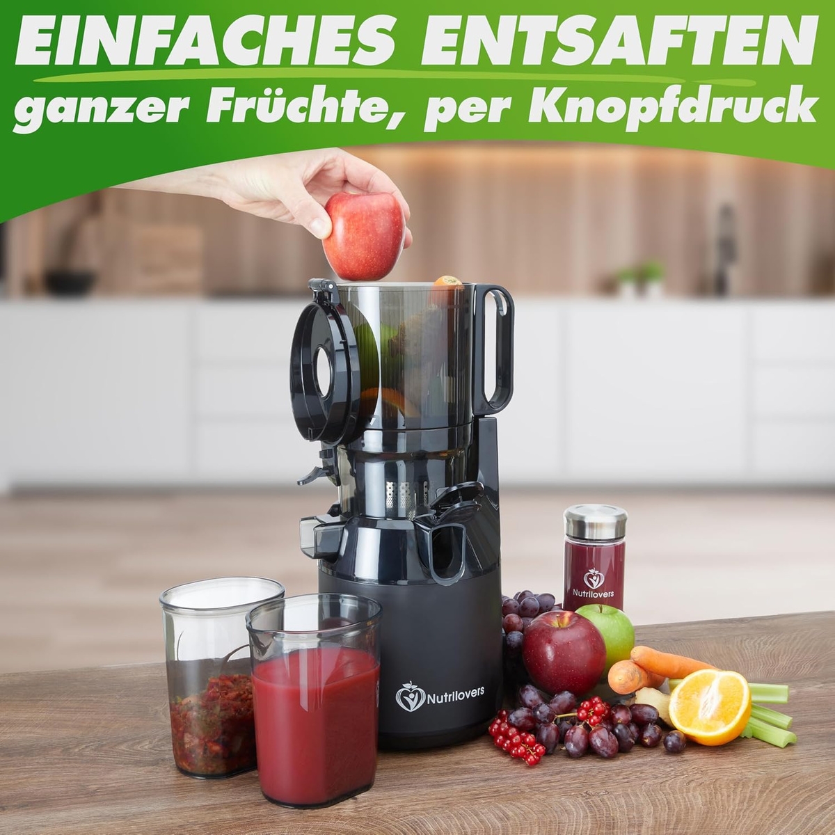 Wyciskarka wolnoobrotowa NUTRILOVERS NUTRI-PRESS-MAX